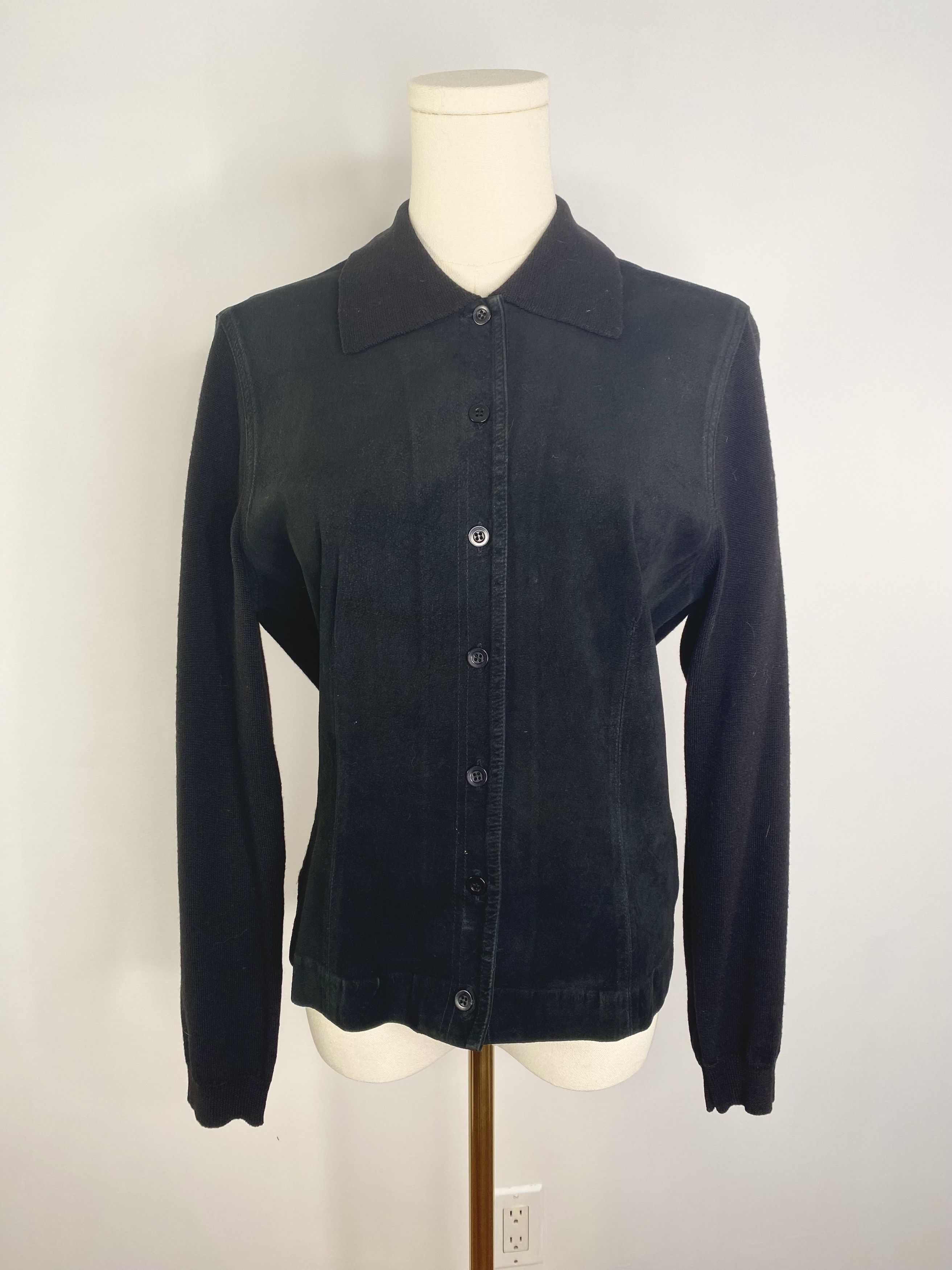Emanuel Ungaro Emanuel Ungaro - Black Suede Coat Size M / US 6-8 / IT 42-44 - 7 Thumbnail