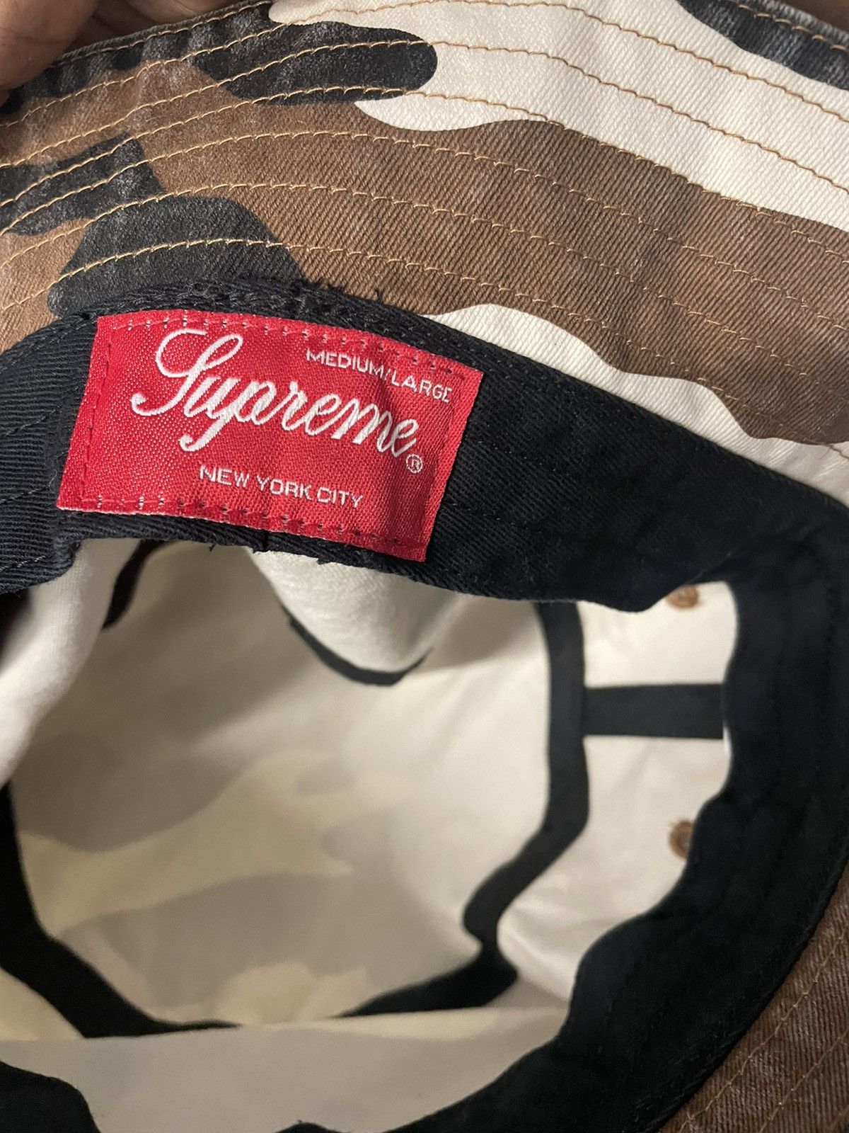 Supreme Supreme BRIM TEXT CRUSHER Size ONE SIZE - 7 Thumbnail