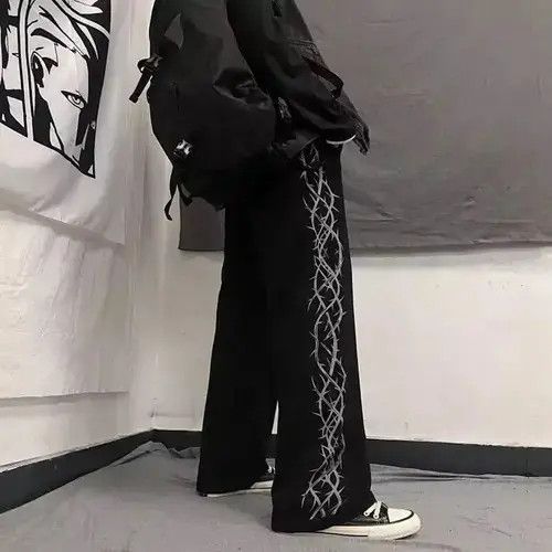 Complex Geometries Rising Thorn Black Bundle Pants Japanese Brand Size US 30 / EU 46 - 2 Thumbnail