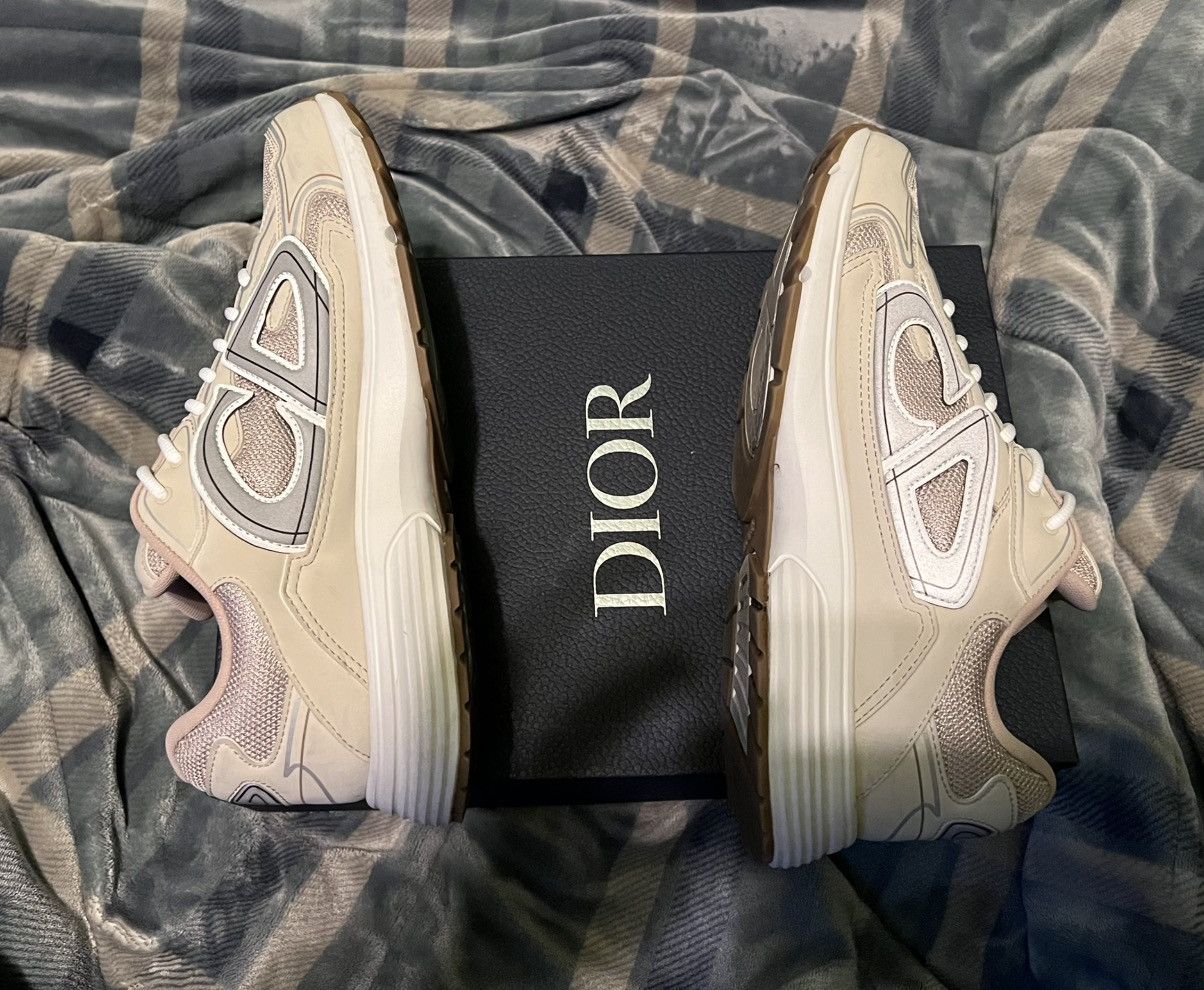 Dior Dior B30 Cream Beige White Size 45 Sneakers Size US 12 / EU 45 - 4 Thumbnail
