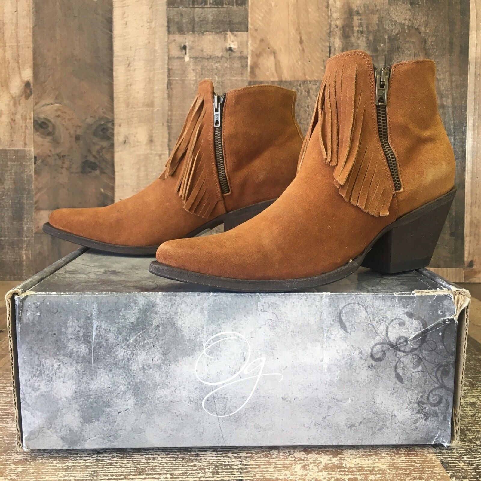 Old Gringo Old Gringo BL2269-2 Melly Ankle Cowboy Boots Womens 7.5 B Size US 7.5 / IT 37.5 - 1 Thumbnail