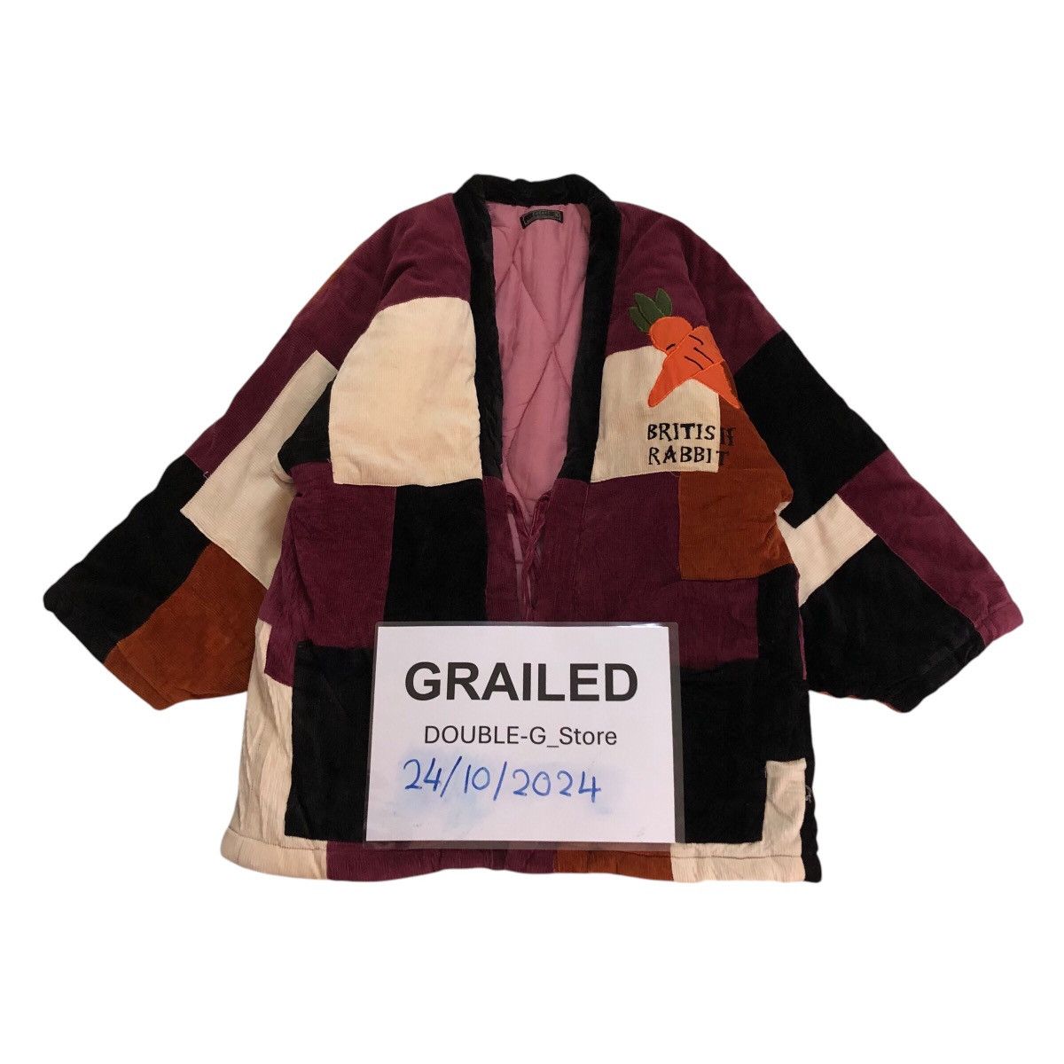 Japanese Brand 📌Vintage Kimono Japanese Soleil British Rabbit Big Logo Size US M / EU 48-50 / 2 - 1 Thumbnail