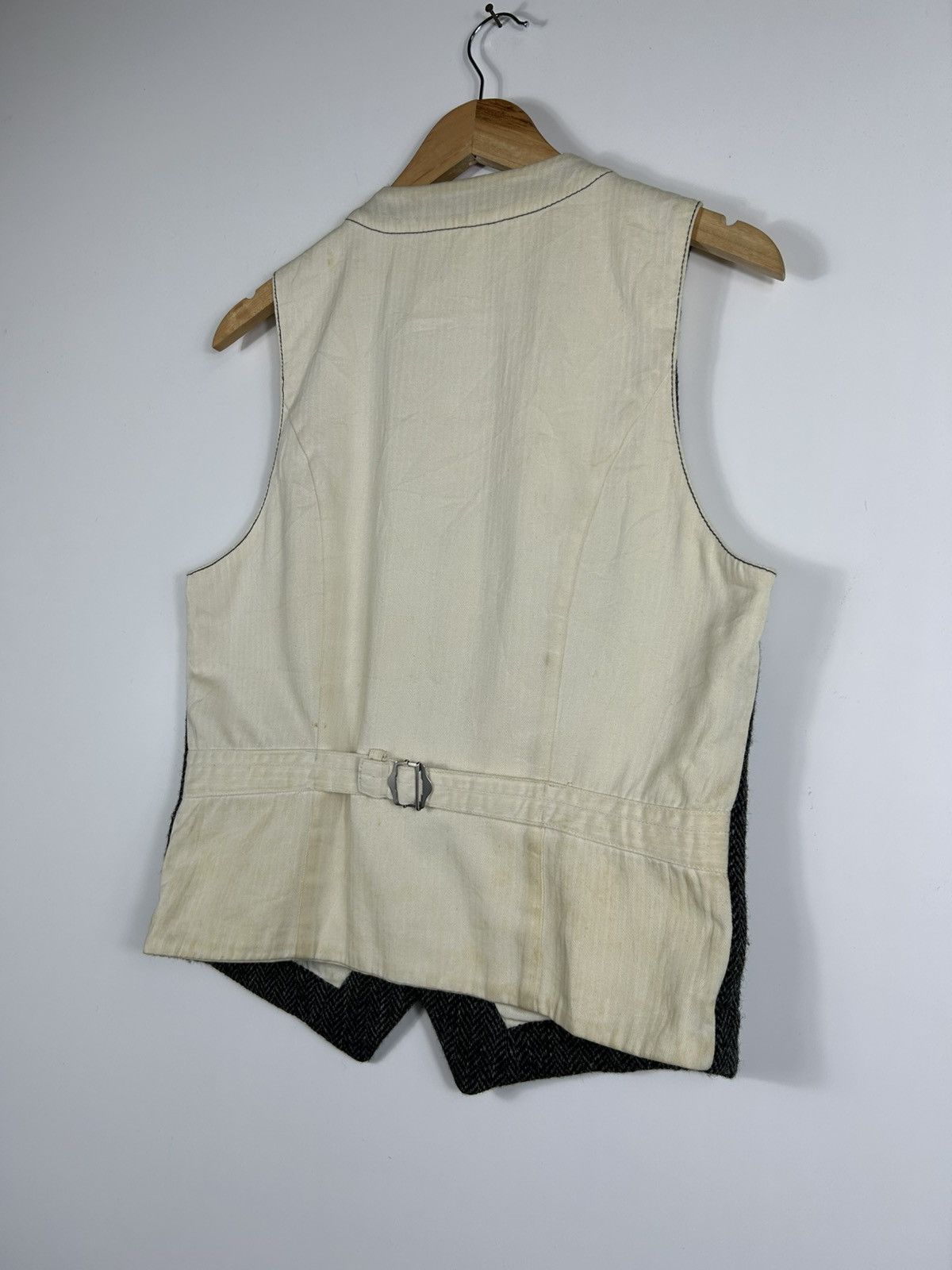 Freewheelers × Harris Tweed ⚡️Vintage PasMal Harris Tweed Workers Style Vest Size US S / EU 44-46 / 1 - 14 Thumbnail