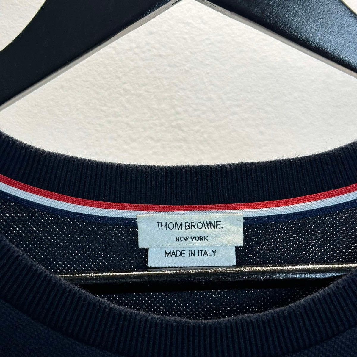 Thom Browne THOM BROWNE STRIPED T SHIRT Size US L / EU 52-54 / 3 - 2 Thumbnail
