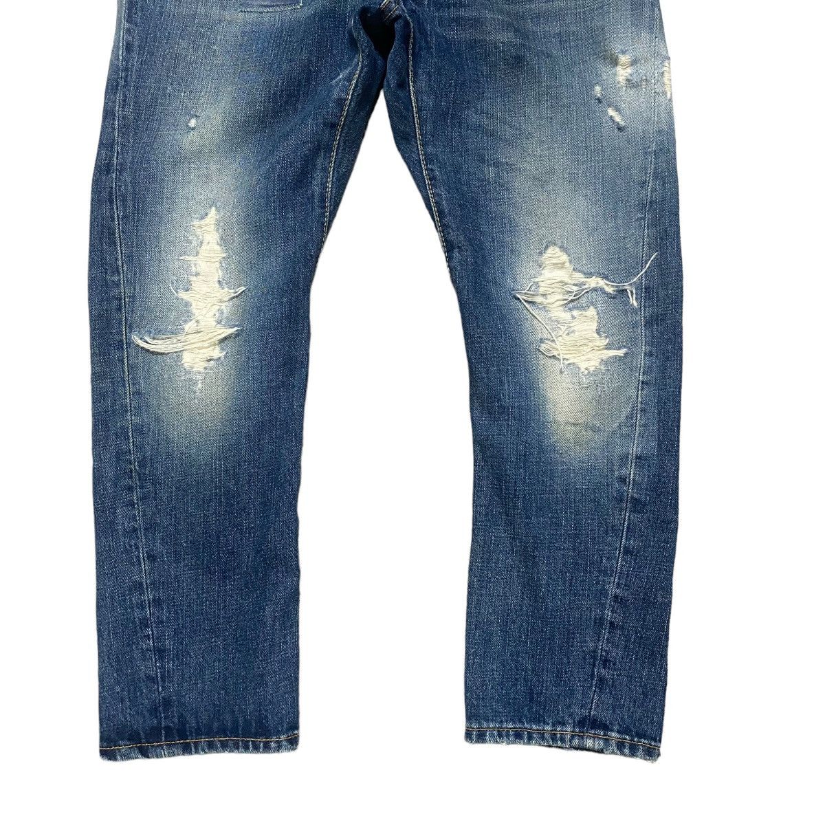 Dsquared2 Dsquared2 Distressed Denim Cropped Jeans Size 28" / US 6 / IT 42 - 6 Thumbnail