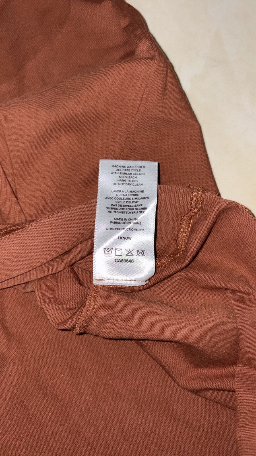 Dime Dime Mtl t shirt Size US M / EU 48-50 / 2 - 5 Thumbnail