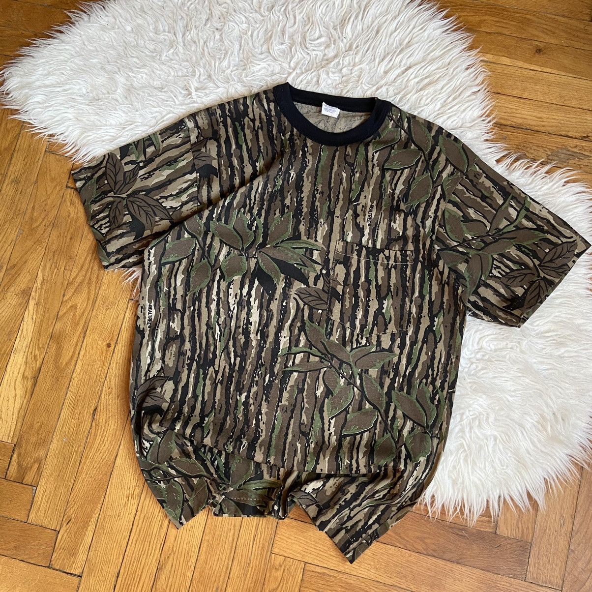 Realtree × Vintage 📌 Vintage Realtree Single Stich T-Shirt Size US L / EU 52-54 / 3 - 2 Thumbnail