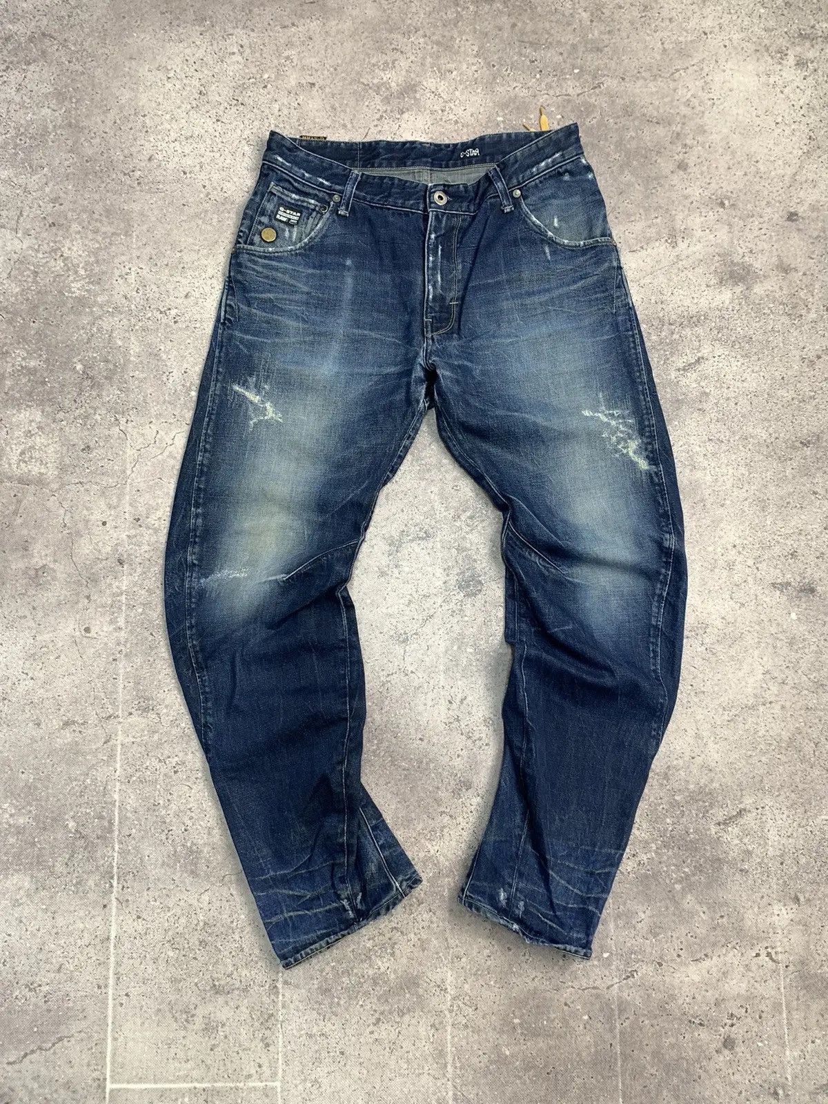 14th Addiction × Japanese Brand × Le Grande Bleu (L.G.B.) Junya Watanabe Style G Star raw Bondage GOA cargo pants Size US 32 / EU 48 - 2 Thumbnail
