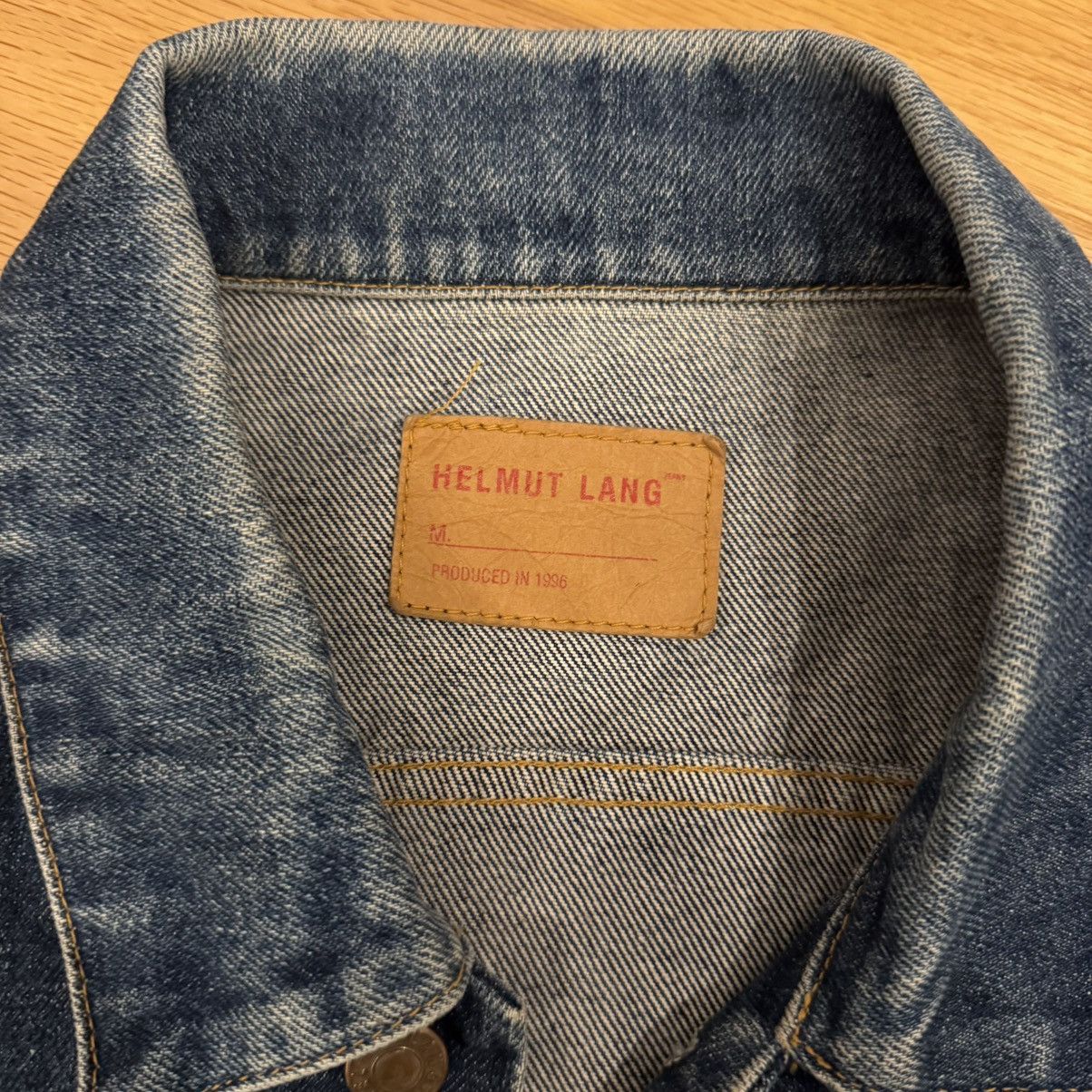 Helmut Lang Helmut Lang S/S 1996 Cock Ring Denim Jacket Size US M / EU 48-50 / 2 - 6 Thumbnail