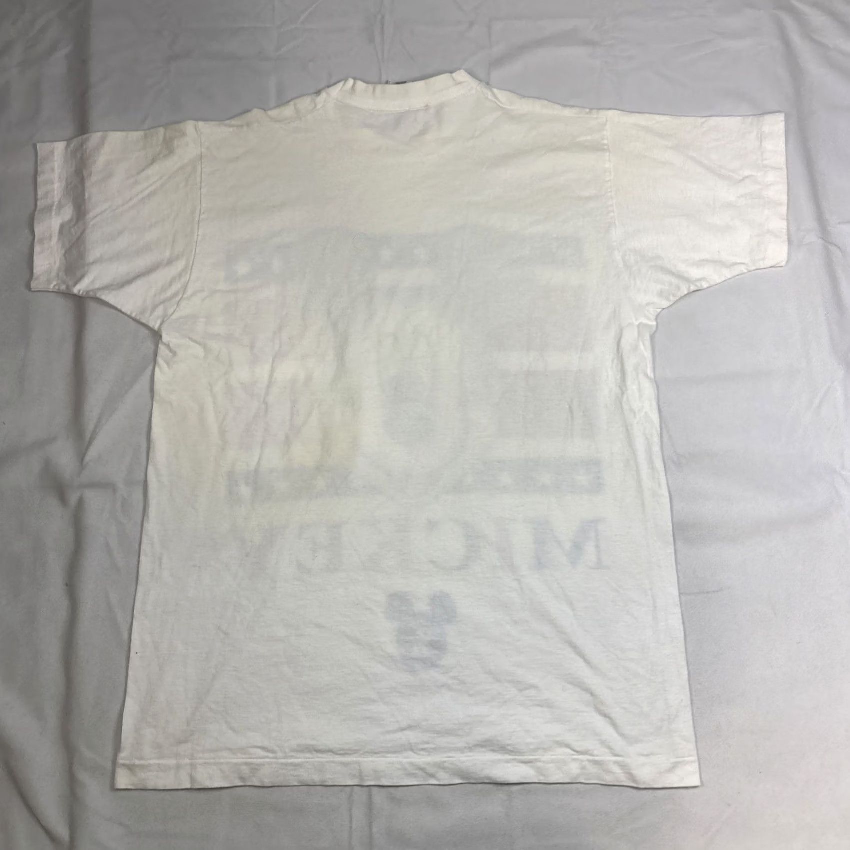 Mickey Unlimited VINTAGE Mickey Unlimited USA TShirt Mickey Mouse Men XL White Cotton Short Sleeve Crew Neck Graphic Print USA Theme Size US XL / EU 56 / 4 - 6 Thumbnail