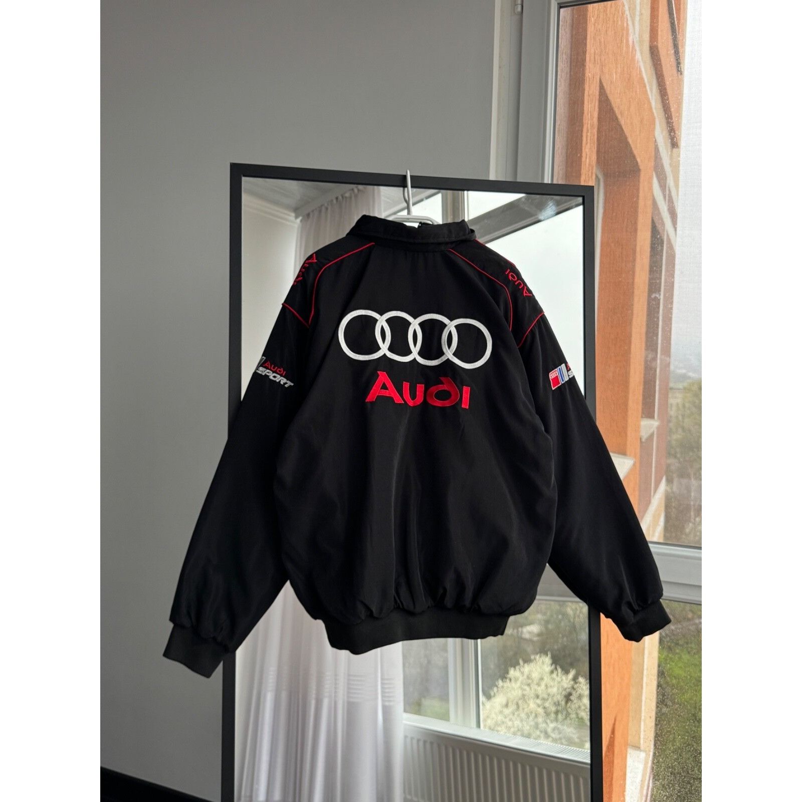 Audi VTG Audi Sport Racing Nylon Bomber Jacket Size US M / EU 48-50 / 2 - 4 Thumbnail
