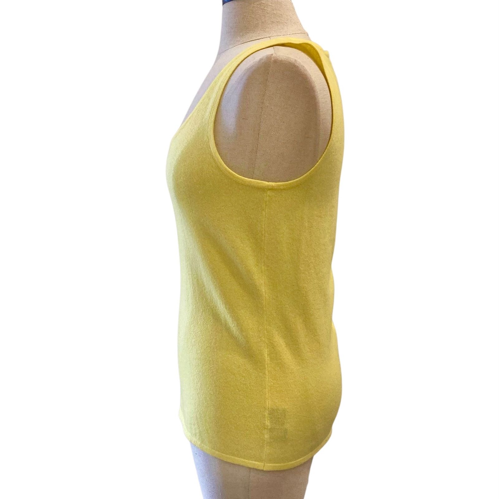Ralph Lauren Black Label Ralph Lauren cashmere tank top Black Label medium yellow Size M / US 6-8 / IT 42-44 - 3 Thumbnail