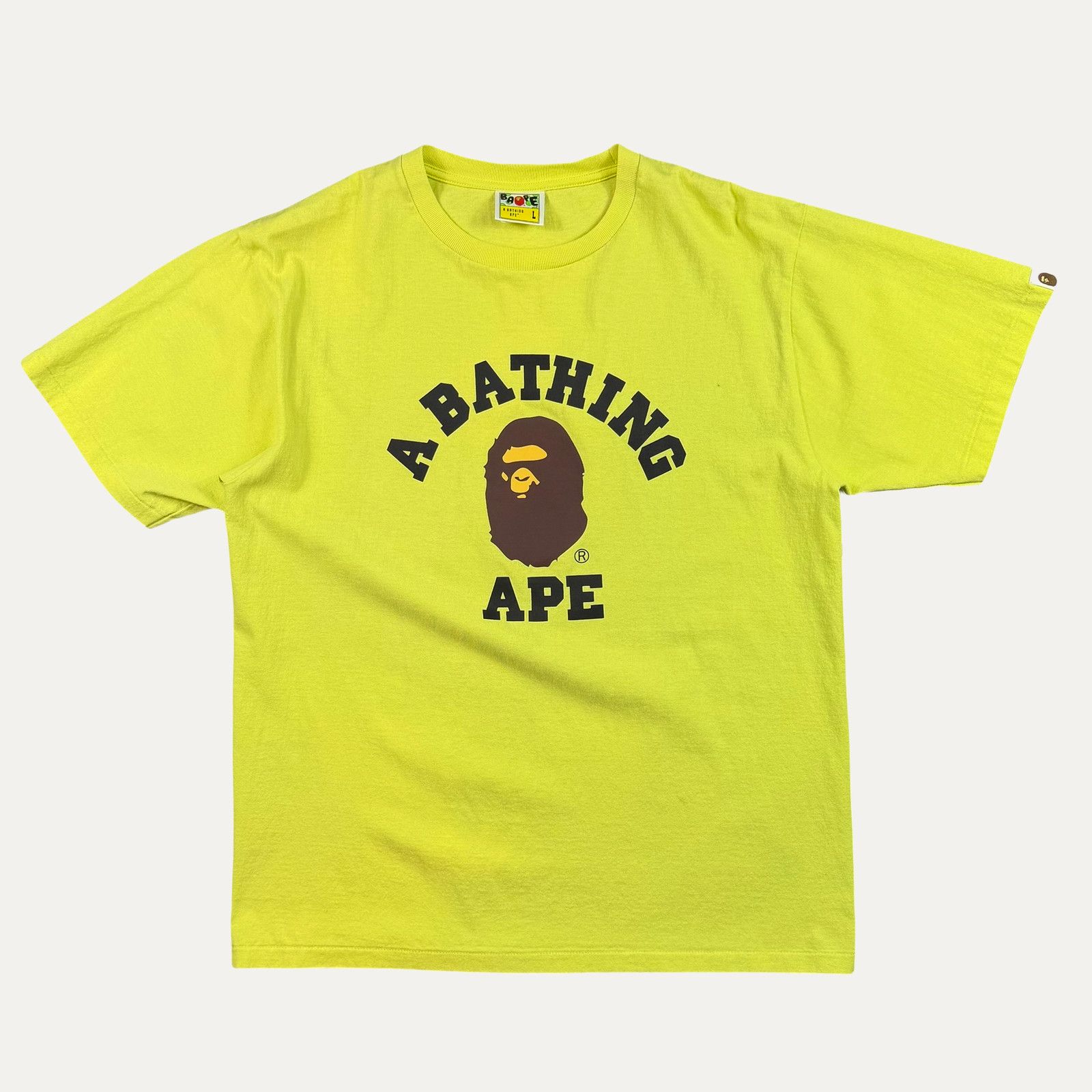 Bape Bape College Logo T-Shirt Size US L / EU 52-54 / 3 - 1 Thumbnail