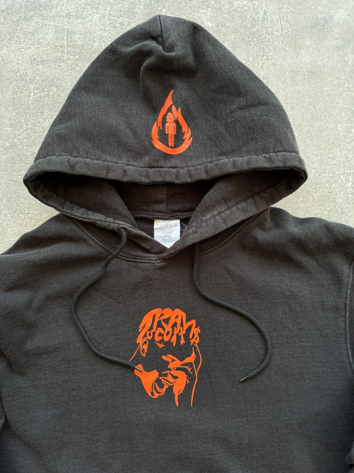 Rap Tees × Travis Scott Crazy OG Travi$ Scott SunFaded Hoodie Size US L / EU 52-54 / 3 - 4 Thumbnail