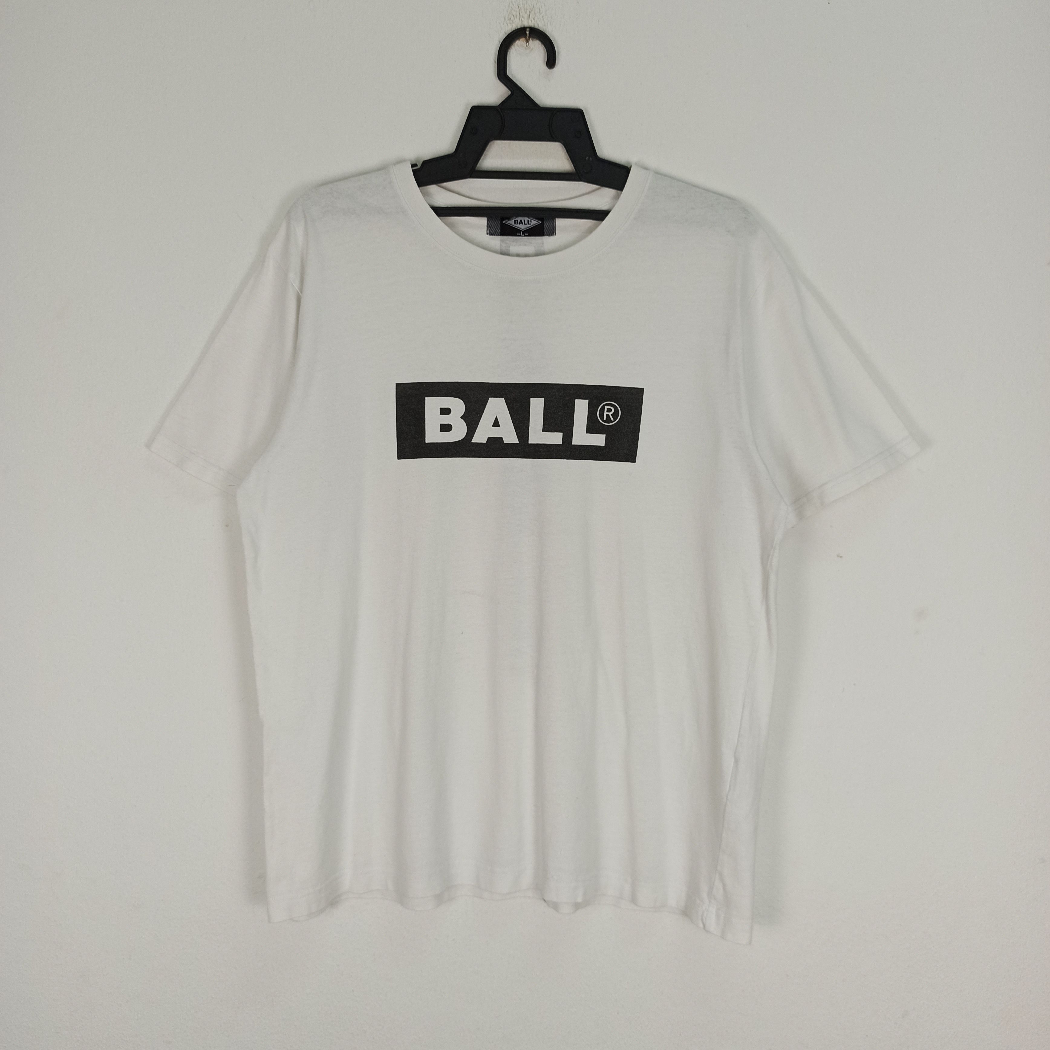 Japanese Brand RARE BALL RIMINI ITALIA STREETWEAR TSHIRT Size US L / EU 52-54 / 3 - 5 Thumbnail