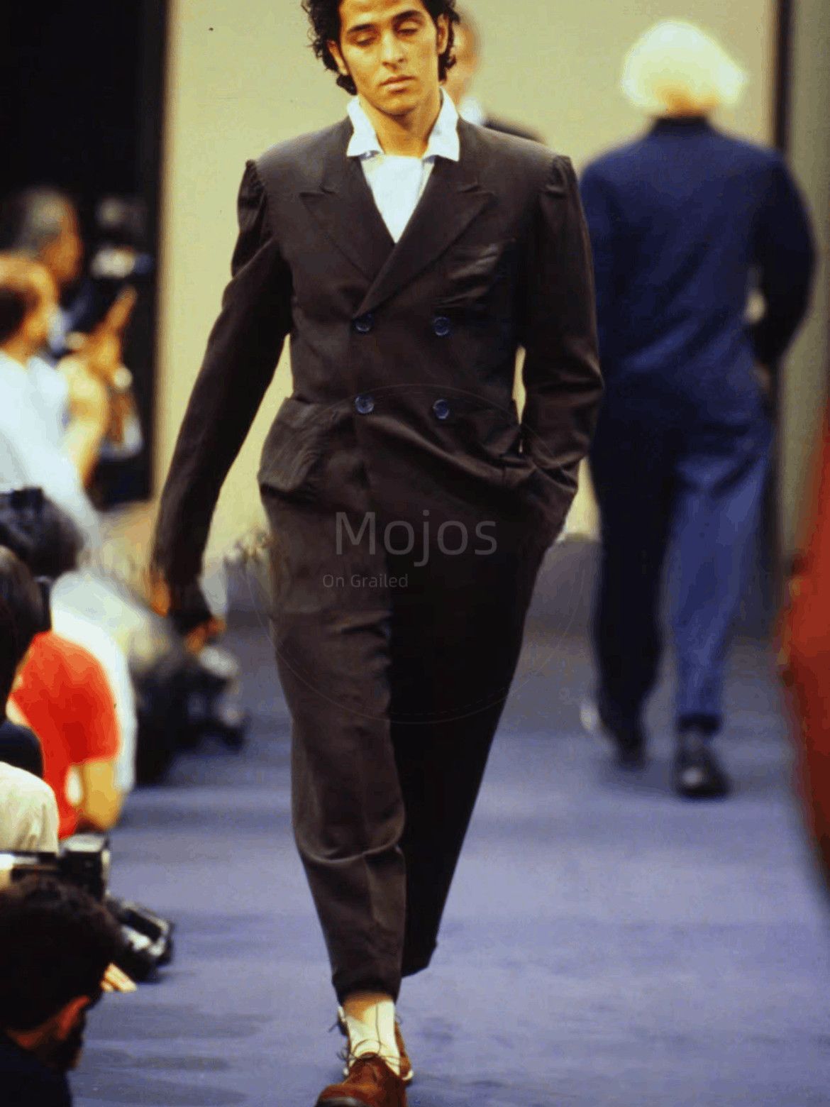 Other Yohji Yamamoto 91SS Runway 4 Buttons Jacket-2508 Size US L / EU 52-54 / 3 - 2 Thumbnail
