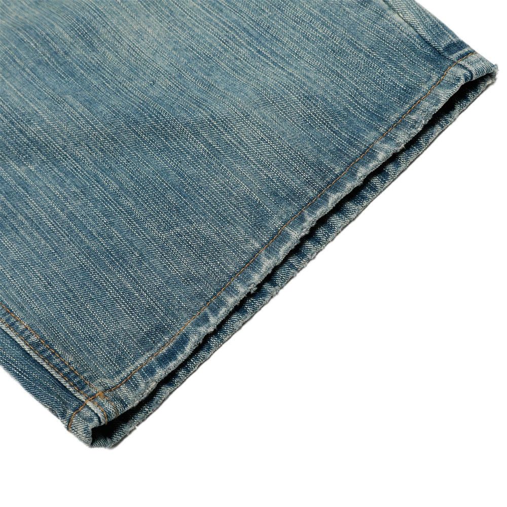 Japanese Brand Men's punk pleated loose distressed washed scimitar jeans Size US 32 / EU 48 - 6 Thumbnail