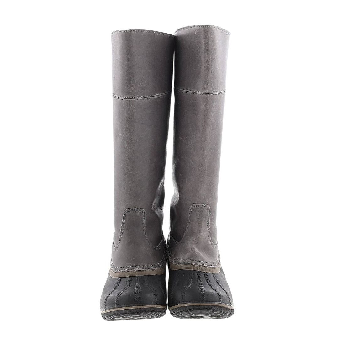 SOREL New Sorel Slimpack Riding Tall II Gray Leather Snow Boot Siz Size US 10 / IT 40 - 9 Thumbnail