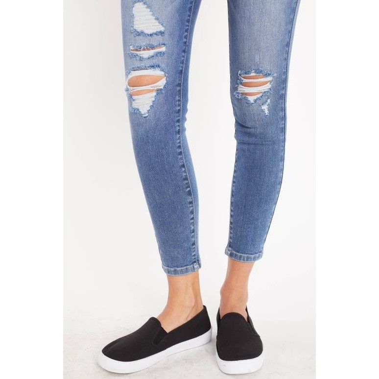 Other En Jean High Rise Ankle Skinny Size 0/24 Size 24" / US 00 / IT 34 - 5 Thumbnail
