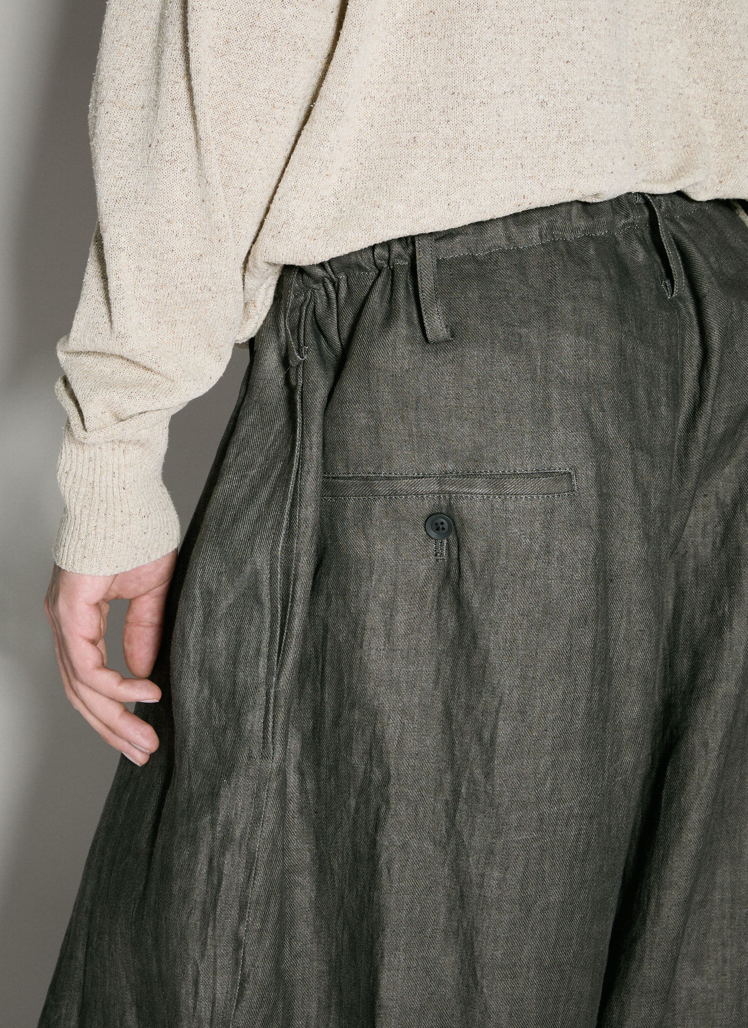 Yohji Yamamoto Yohji Yamamoto Pour Homme - INK DYED STANDARD CORD PANTS Size US 30 / EU 46 - 12 Thumbnail