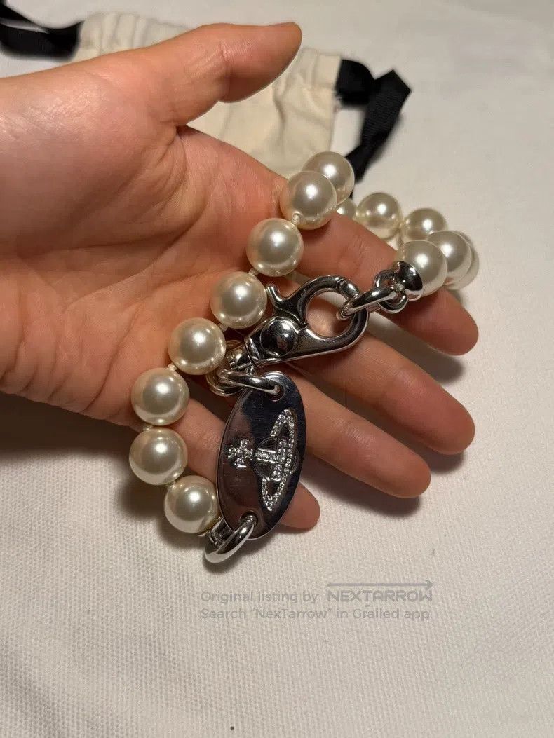 Vivienne Westwood Vivienne Westwood Large Pearl Necklace Size ONE SIZE - 5 Thumbnail