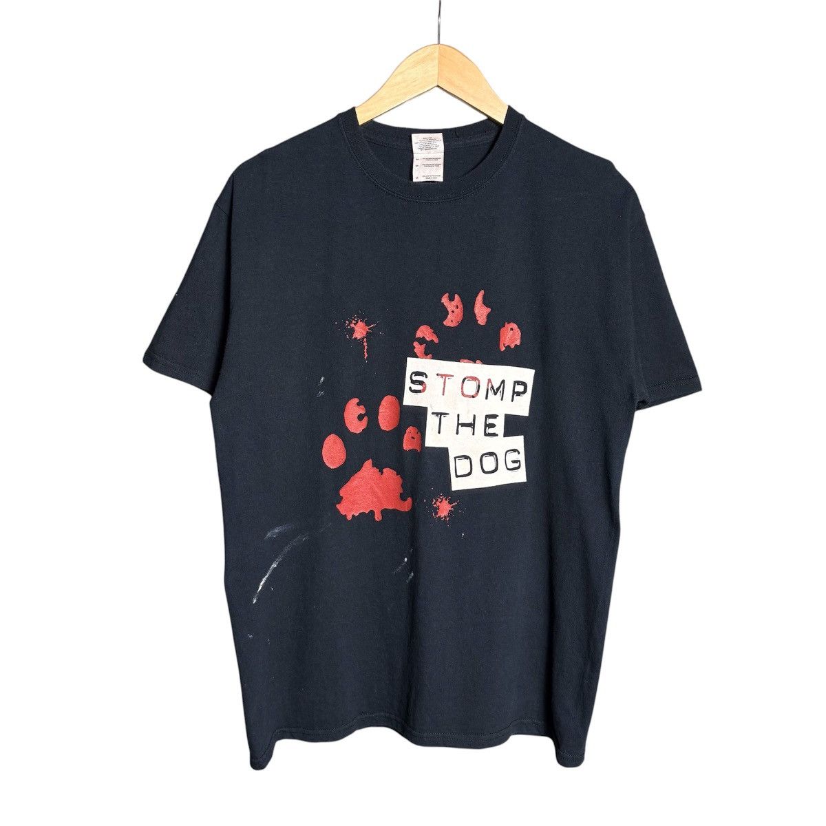 Band Tees Vintage Stomp The Dog Band Tee / 00s Y2K Punk Rock Size US M / EU 48-50 / 2 - 1 Thumbnail