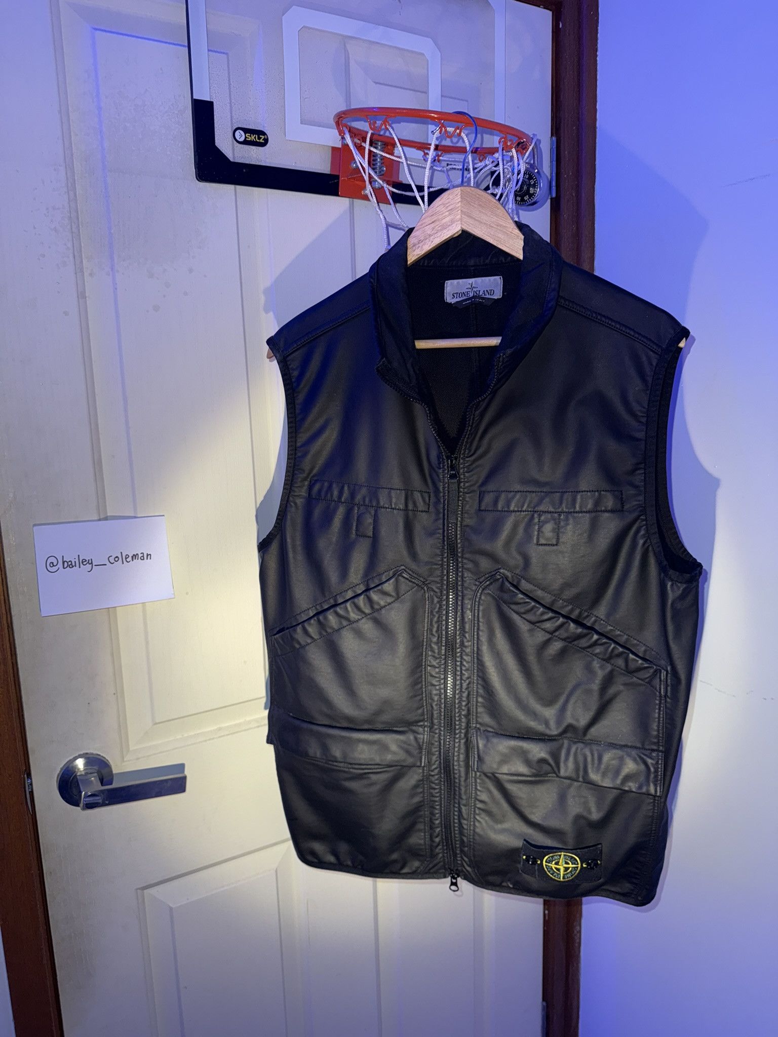 Stone Island Stone Island Black Vest Size US L / EU 52-54 / 3 - 1 Thumbnail