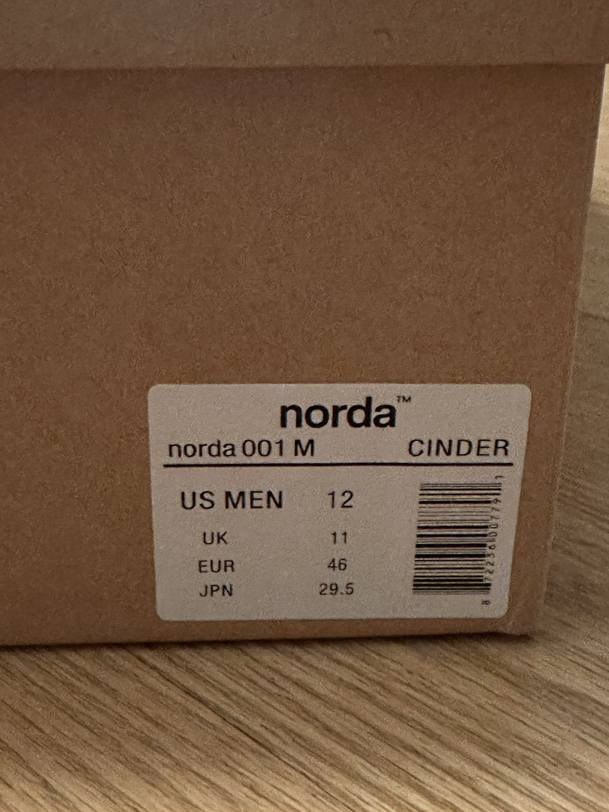 norda norda 001 - Cinder - Brand New Size US 12 / EU 45 - 7 Thumbnail