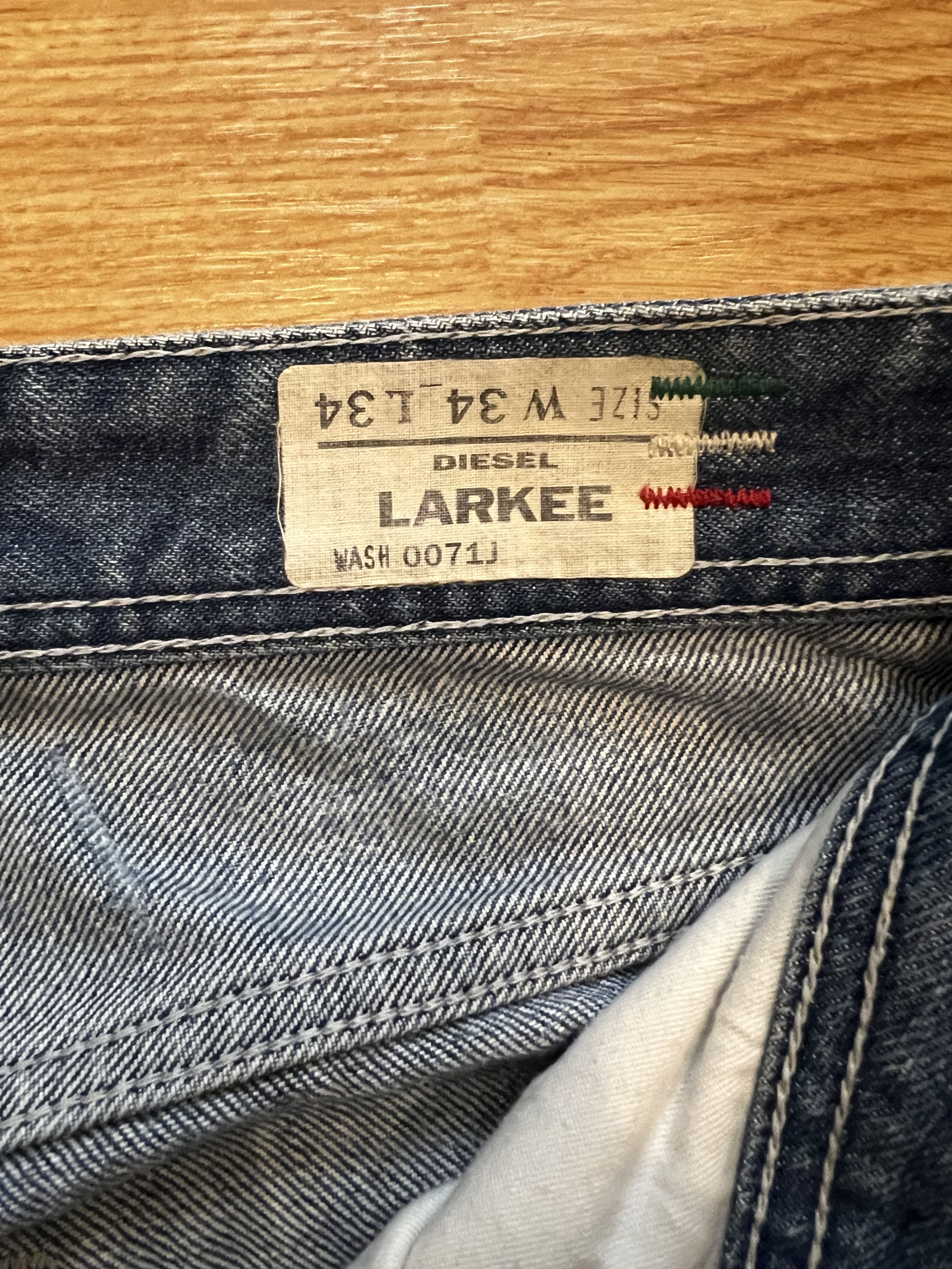 Diesel Diesel Industry Larkee Jeans Size 34 Size US 34 / EU 50 - 8 Thumbnail