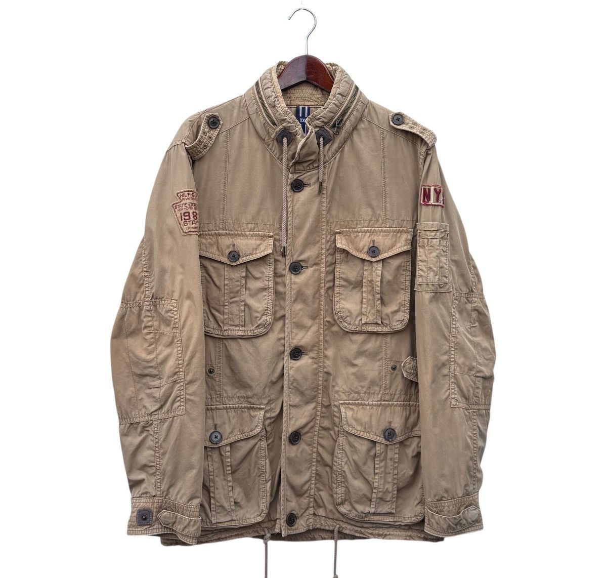 Tommy Hilfiger Tommy Hilfiger NYC Tactical Multipocket Military Jacket Size US M / EU 48-50 / 2 - 2 Thumbnail