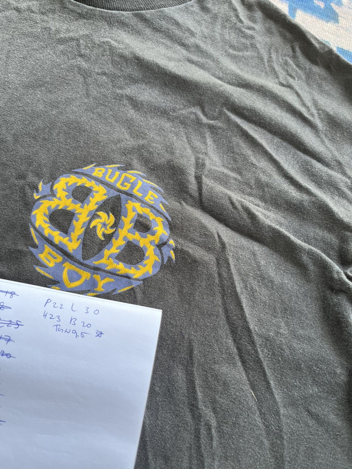 Bugle Boy Vintage Bugle Boy Big Logo 90s Tee USA Size US L / EU 52-54 / 3 - 7 Thumbnail