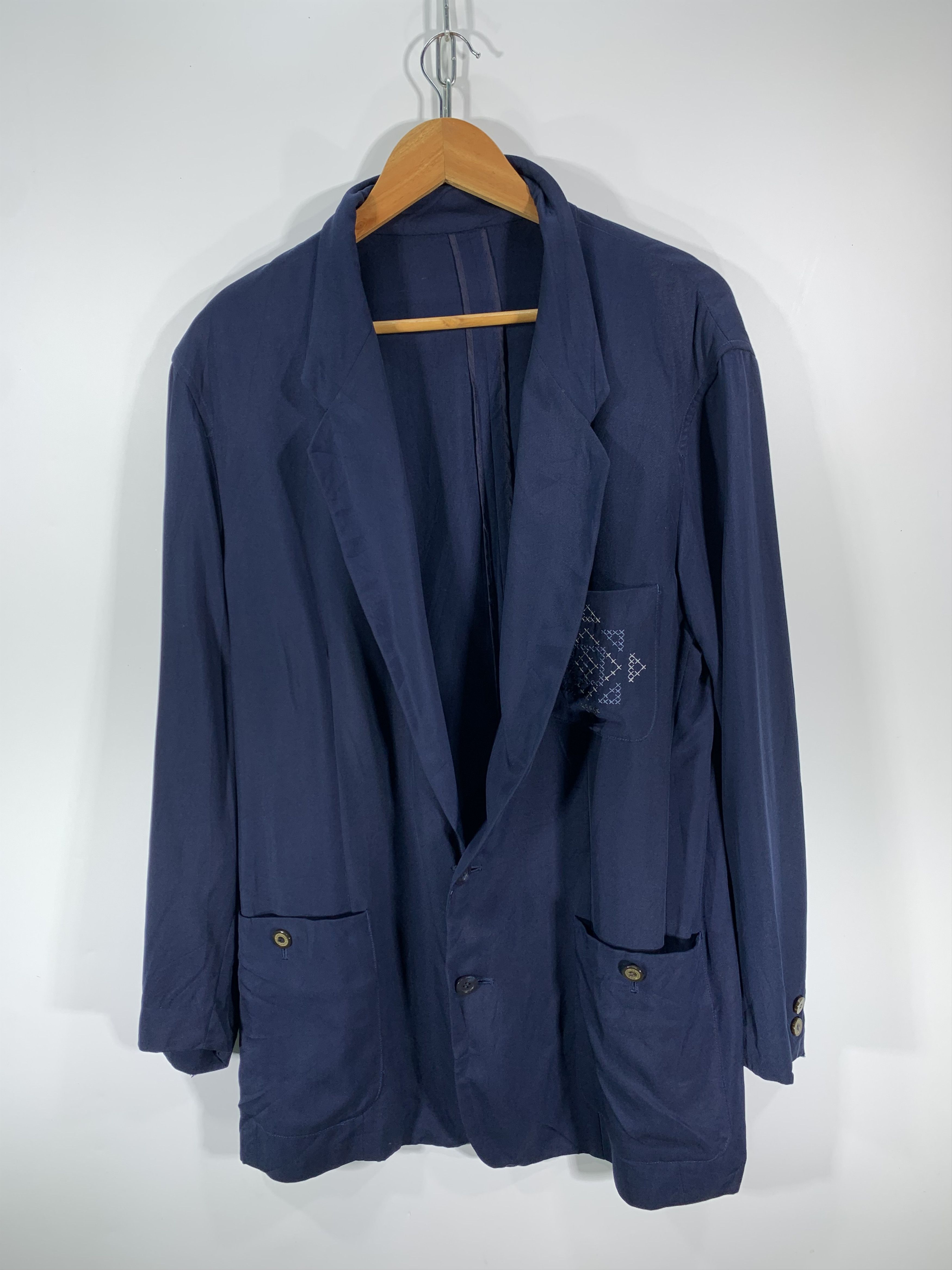 Designer × Nazareno Gabrielli × Vintage ⚡️Light Blazer Size US L / EU 52-54 / 3 - 1 Thumbnail