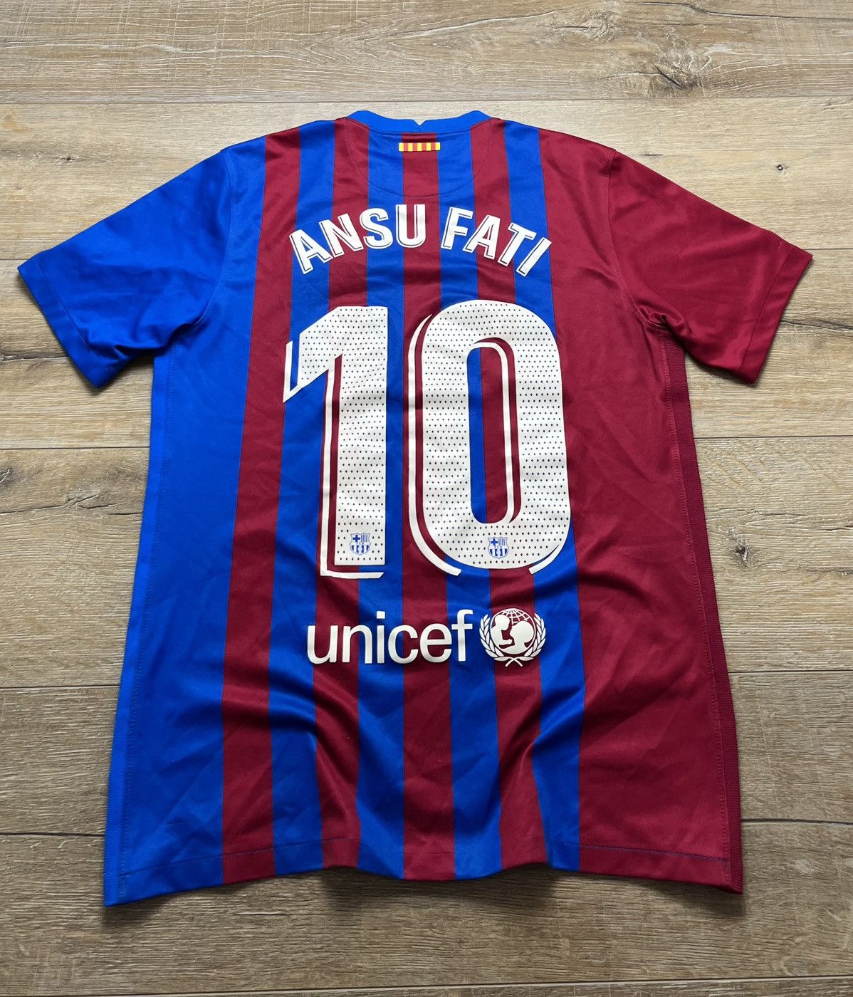 NIKE BARCELONA 21/22 #10 ANSU FATI JERSEY