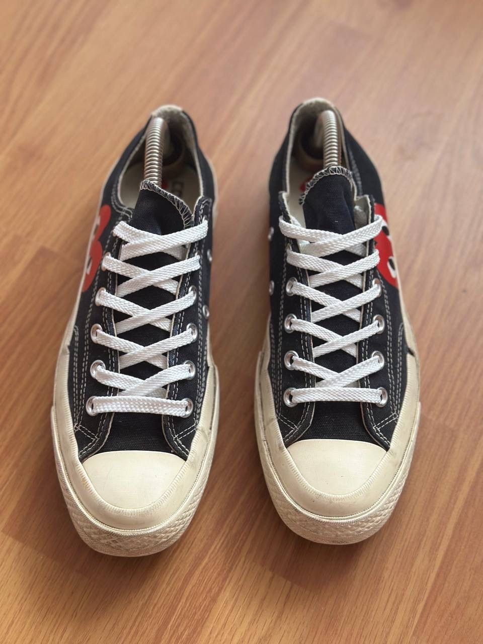 Comme des Garcons Converse Comme des Garcons Chuck Taylor Low Trainers 7 Size US 7 / EU 40 - 9 Thumbnail