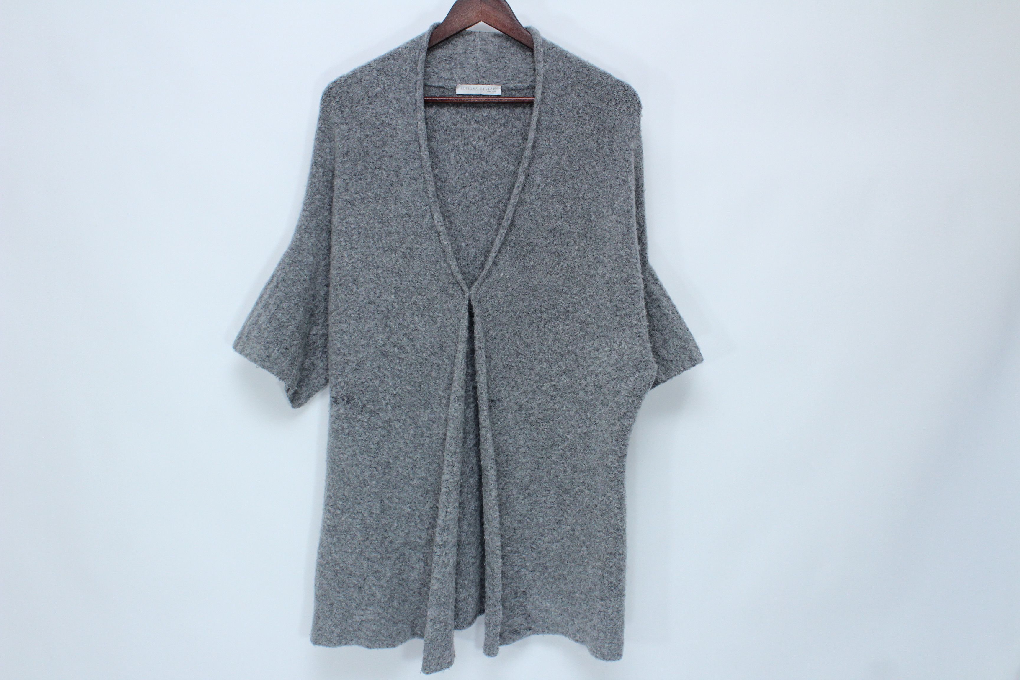 Fabiana Filippi Fabiana Filippi Cardigan Wool Size XL Made In Italy Size XL / US 12-14 / IT 48-50 - 4 Thumbnail