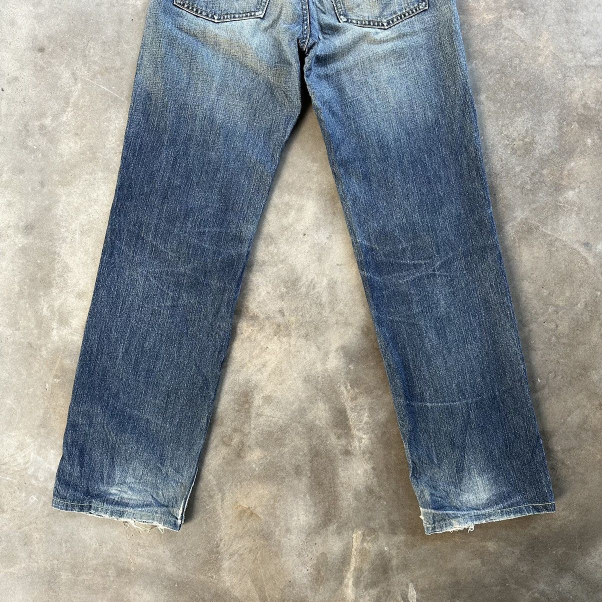Japanese Brand W30🔥Vintage Levi’s 502 Distressed Faded Denim Sick Jean Pant Size US 30 / EU 46 - 11 Thumbnail