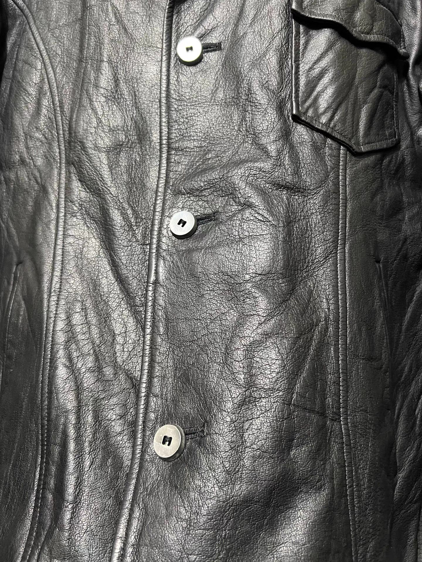 wjk wjk cowhide leather jacket. Size US L / EU 52-54 / 3 - 6 Thumbnail