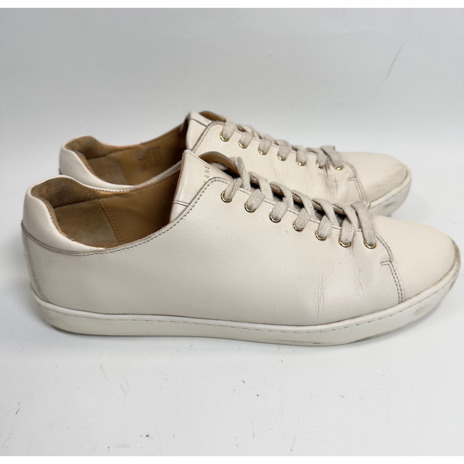 Sezane Sezane Jack Trainers Leather Sneakers size 9 $170 Sold Out Size US 9 / IT 39 - 10 Thumbnail