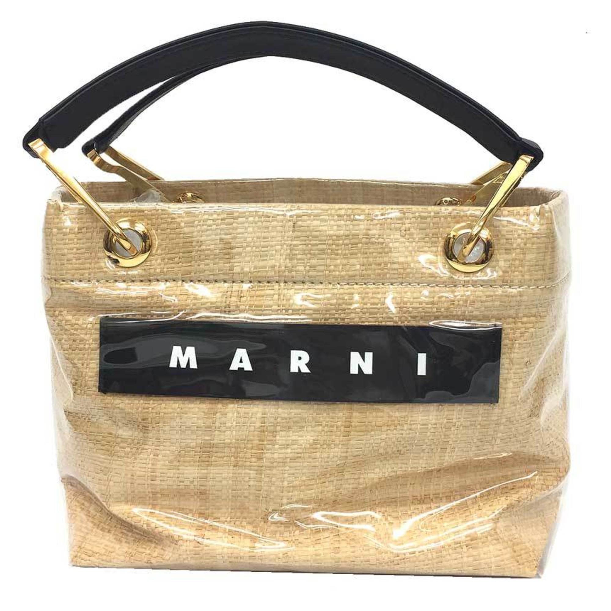 MARNI グロッシーグリップ バッグ ミニ 保存袋付
