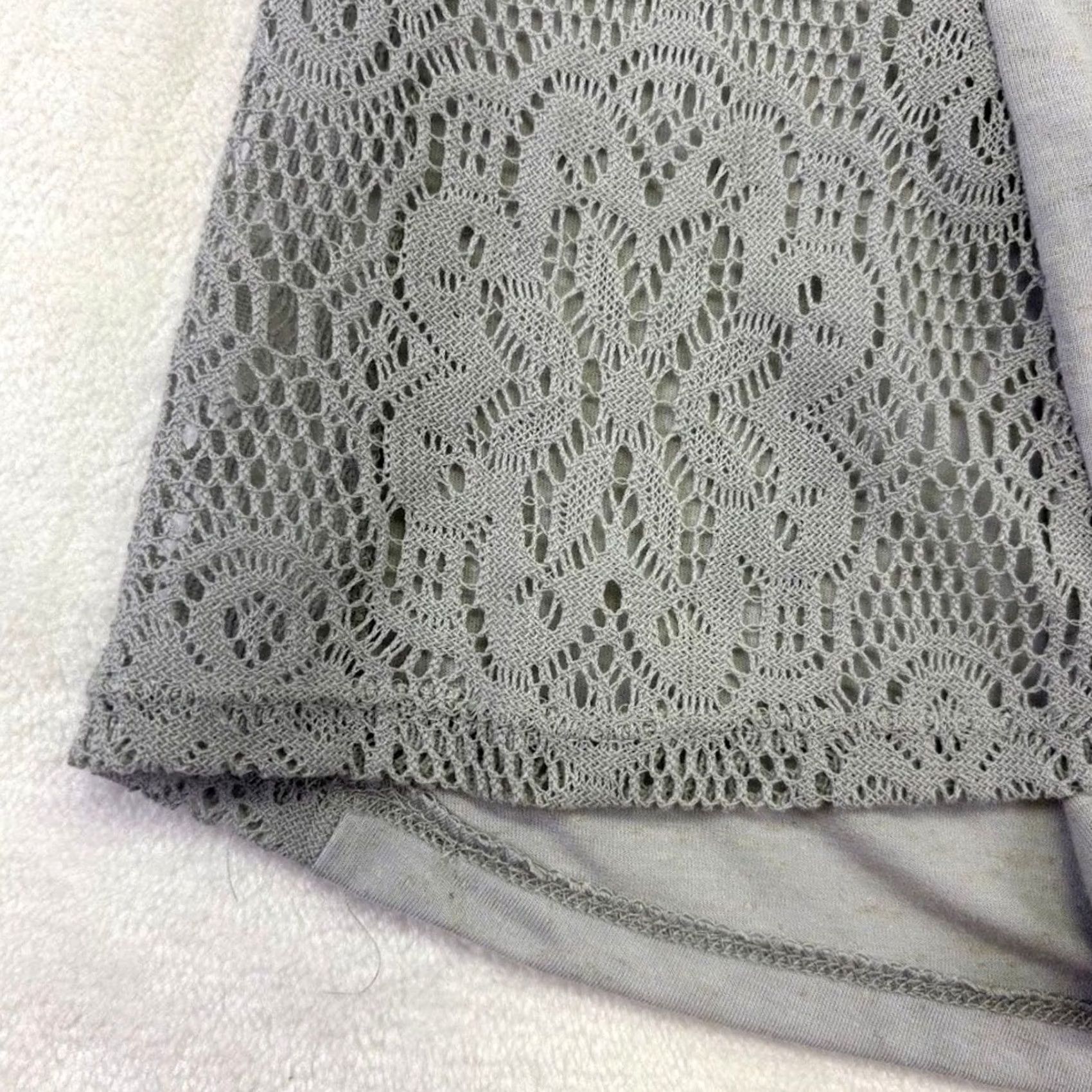 B Sides Chance or Fate Gray Festival Tank Top Lace Sides Pink Aztec Graphic XL Size XL / US 12-14 / IT 48-50 - 6 Thumbnail