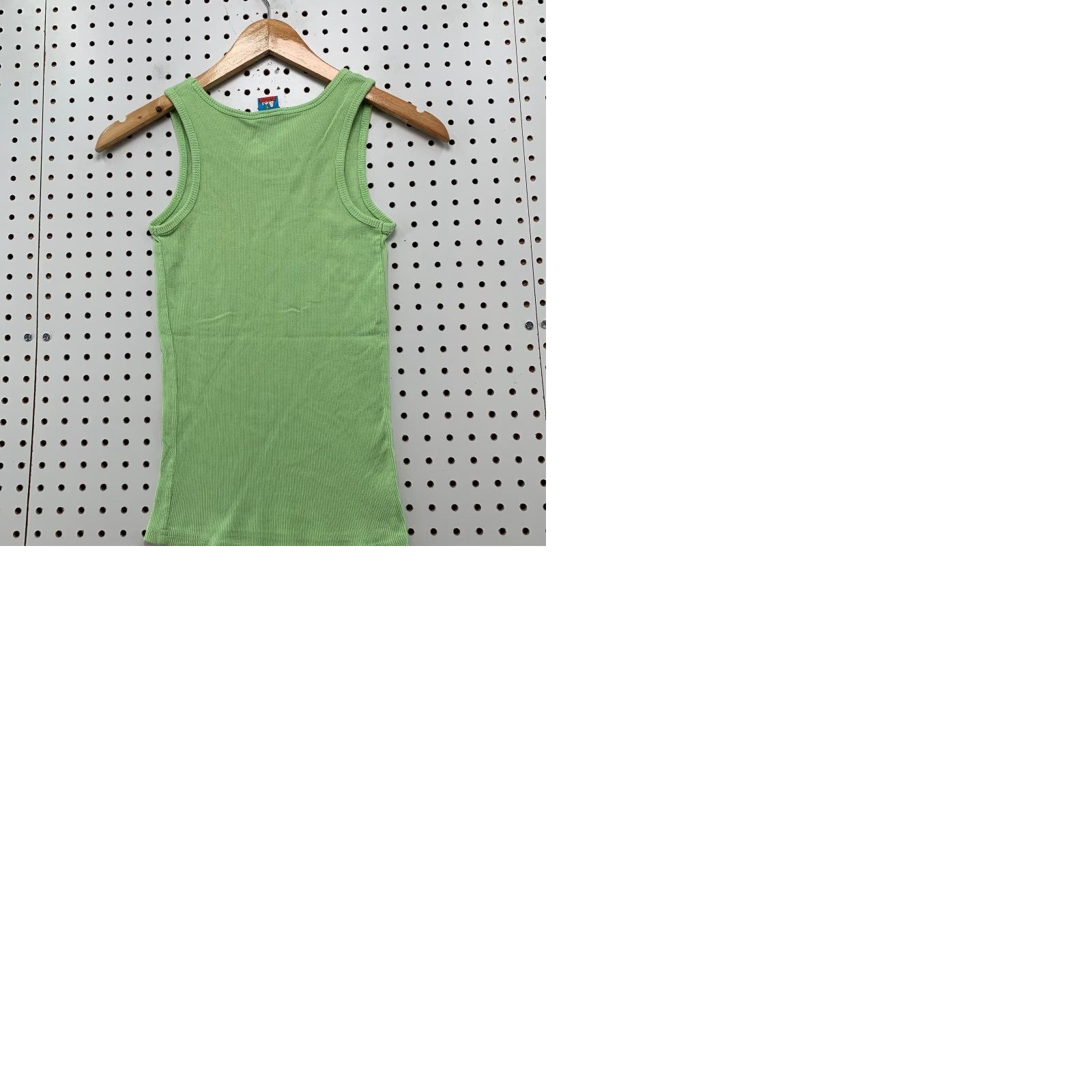Peanuts VINTAGE Peanuts Snoopy Tank Top Juniors L Green Sleeveless BFF Size L / US 10 / IT 46 - 9 Thumbnail