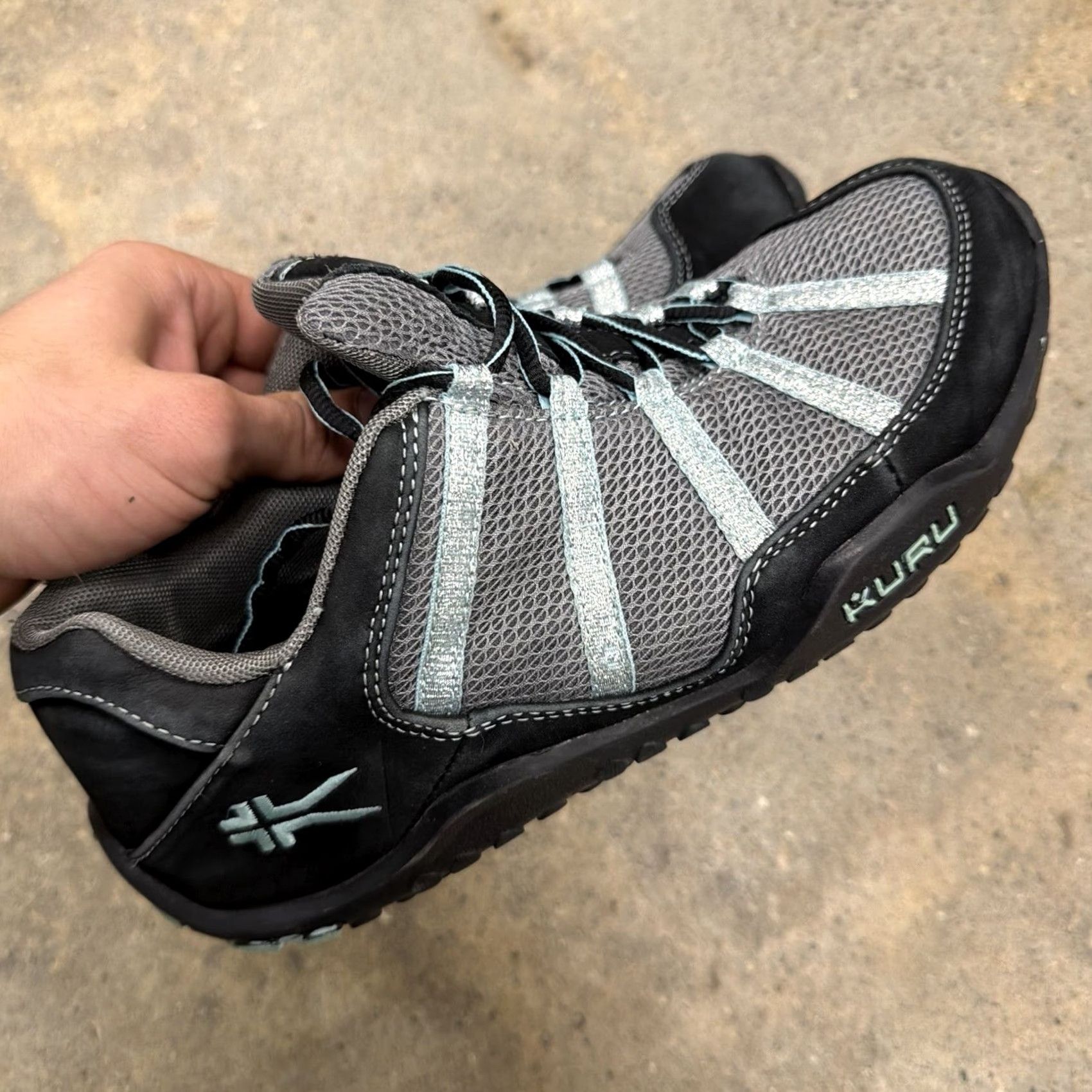 Vintage KURU Chicane Sneakers Womens Size 9 Trail Running Hiking Outdoors Black Teal Size US 9 / IT 39 - 5 Thumbnail
