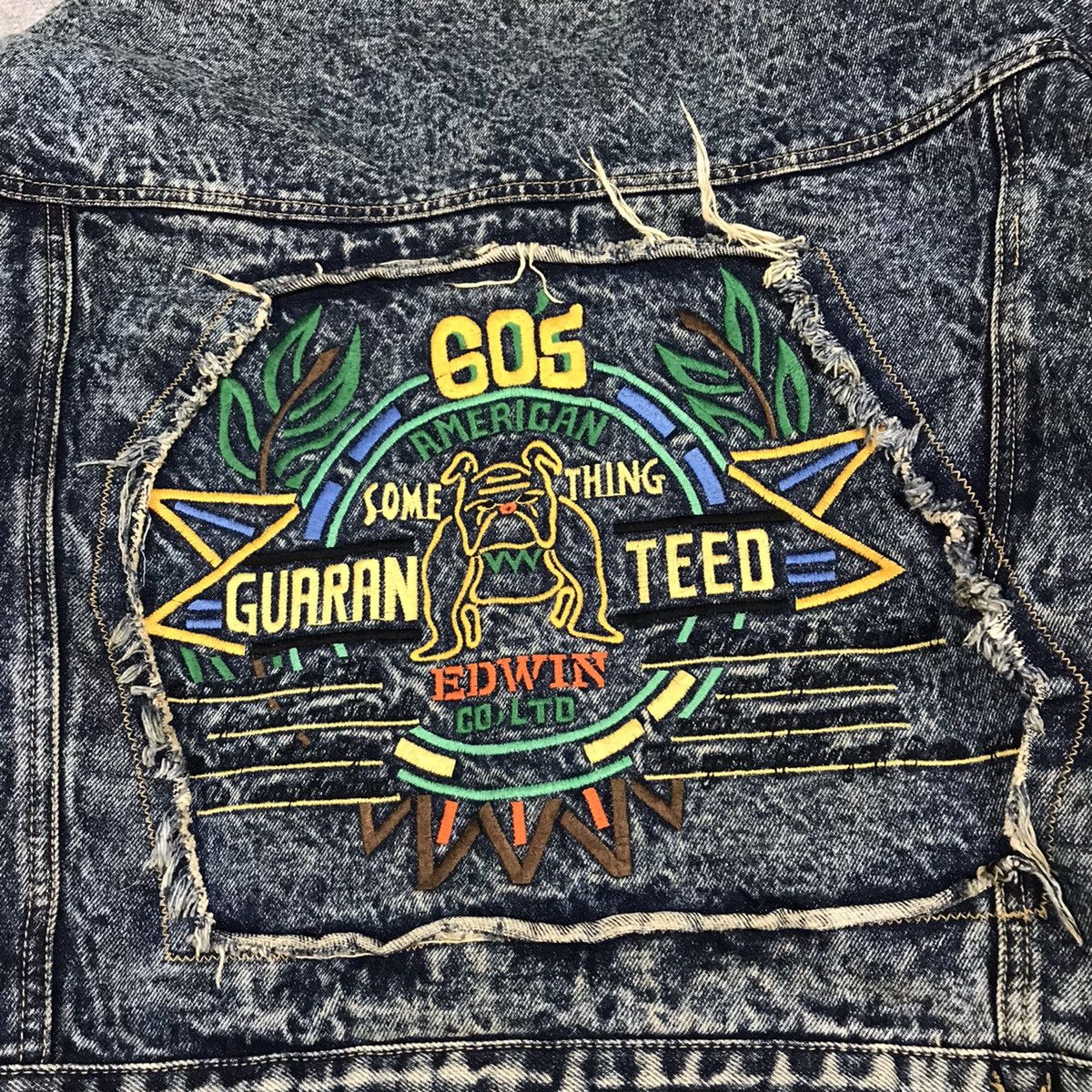 Vintage DENIM BUTTON JACKET EDWIN 1990 JACKET Size US M / EU 48-50 / 2 - 11 Thumbnail