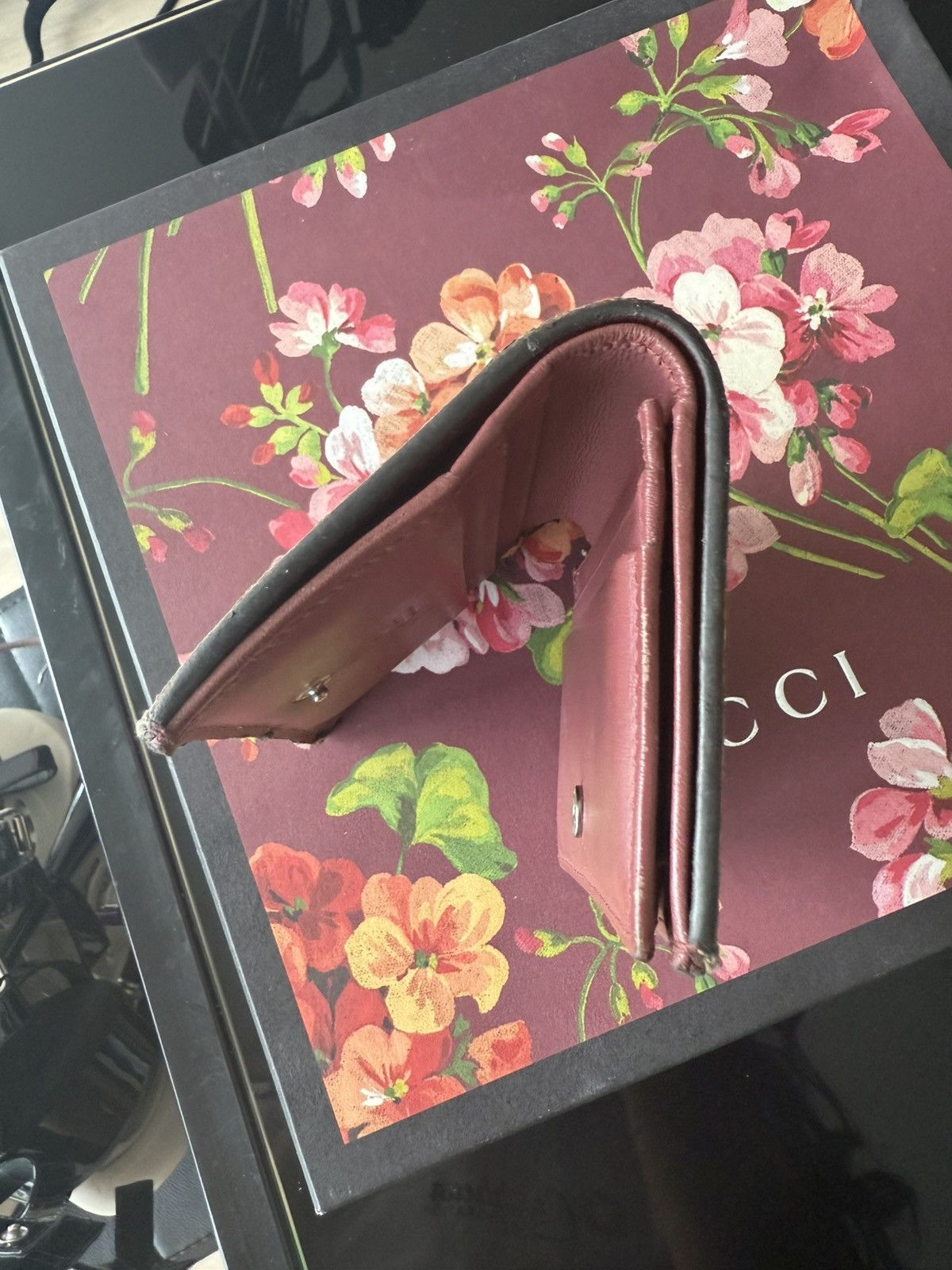 Gucci Gucci Bloom Canvas Wallet Size ONE SIZE - 3 Thumbnail