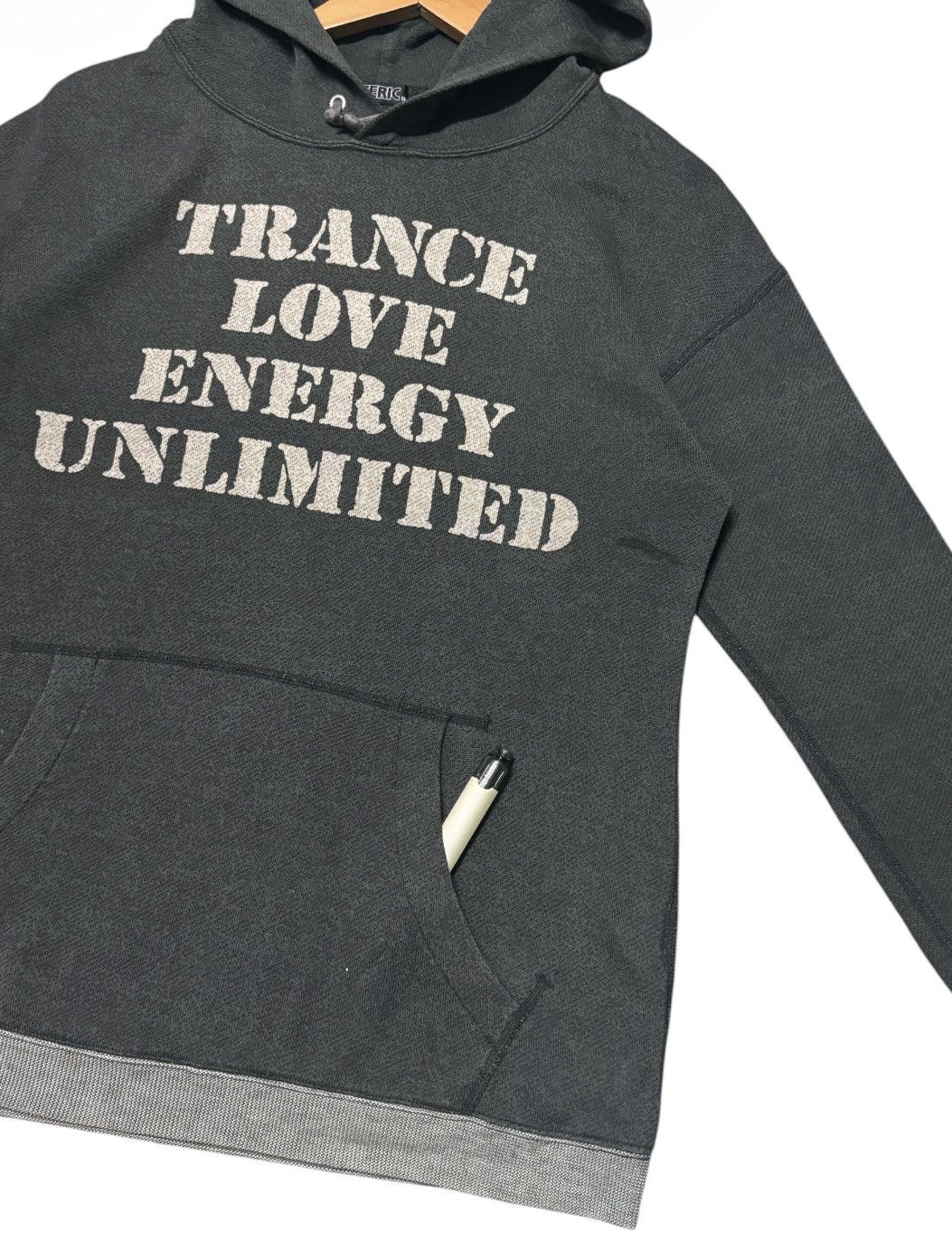 Hysteric Glamour HYSTERIC GLAMOUR "TRANCE LOVE ENERGY UNLIMITED” HOODIE💥 Size US M / EU 48-50 / 2 - 10 Thumbnail