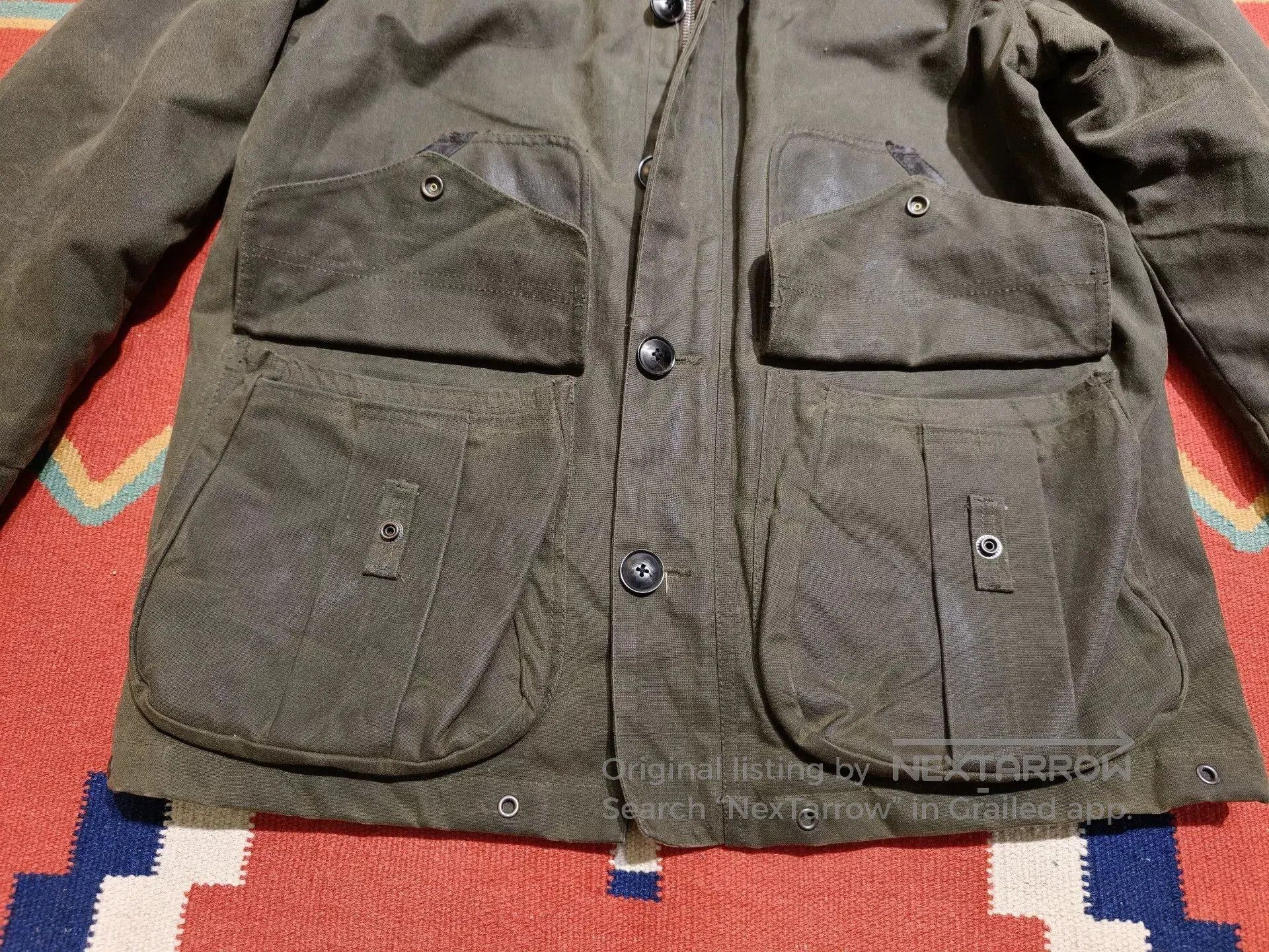 RRL Ralph Lauren Ralph Lauren RRL Waxed Hunting Jacket. Size US L / EU 52-54 / 3 - 4 Thumbnail