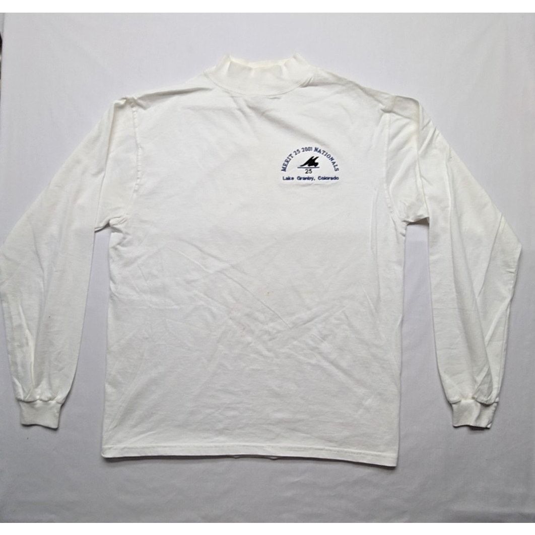 Fruit Of The Loom Vintage 2001 Nationals Merit 25 Shirt Lake Granby White L Size US L / EU 52-54 / 3 - 1 Thumbnail