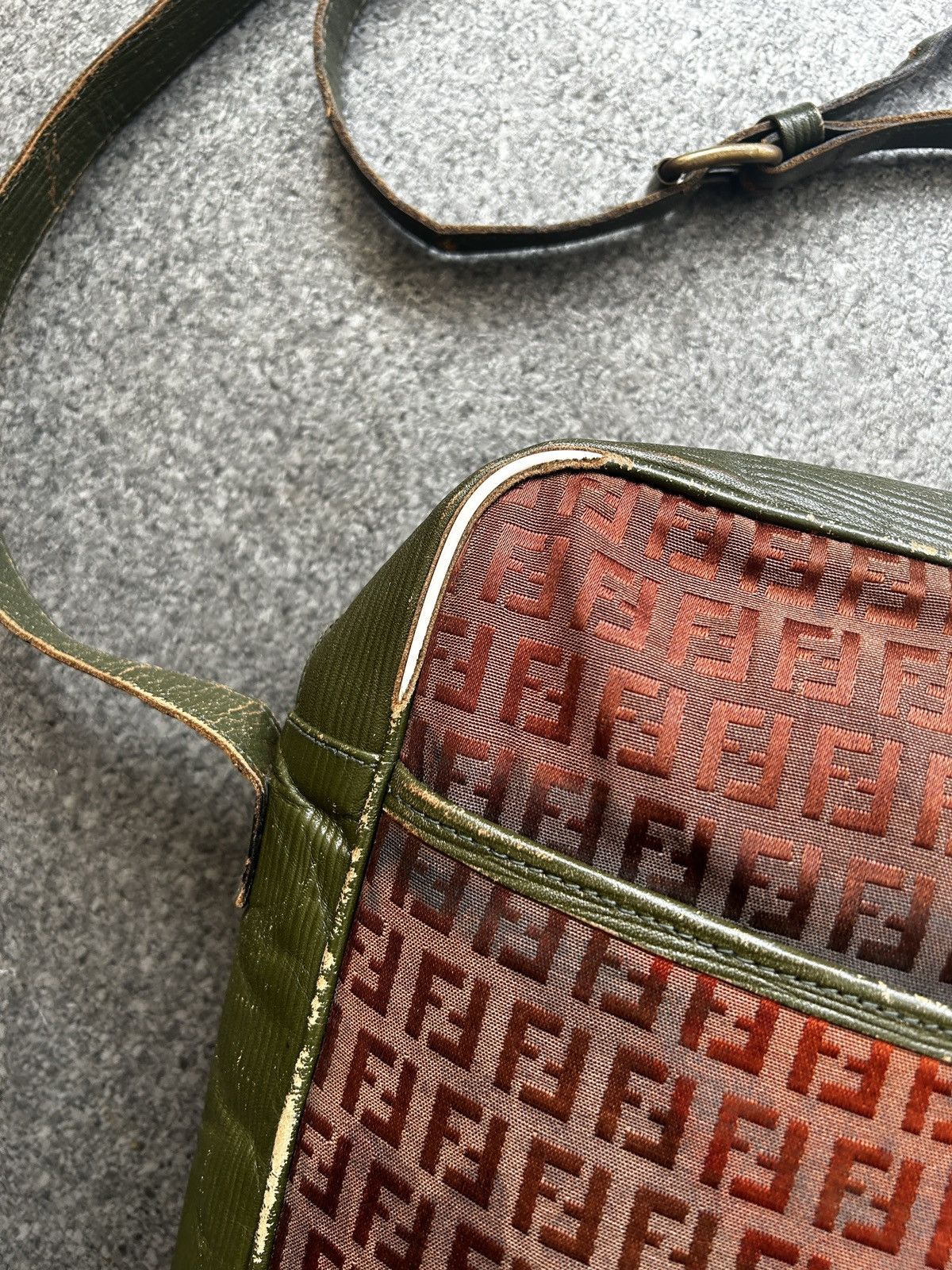 Fendi × Vintage Rare Vintage Fendi Monogram Shoulder Bag Size ONE SIZE - 17 Thumbnail