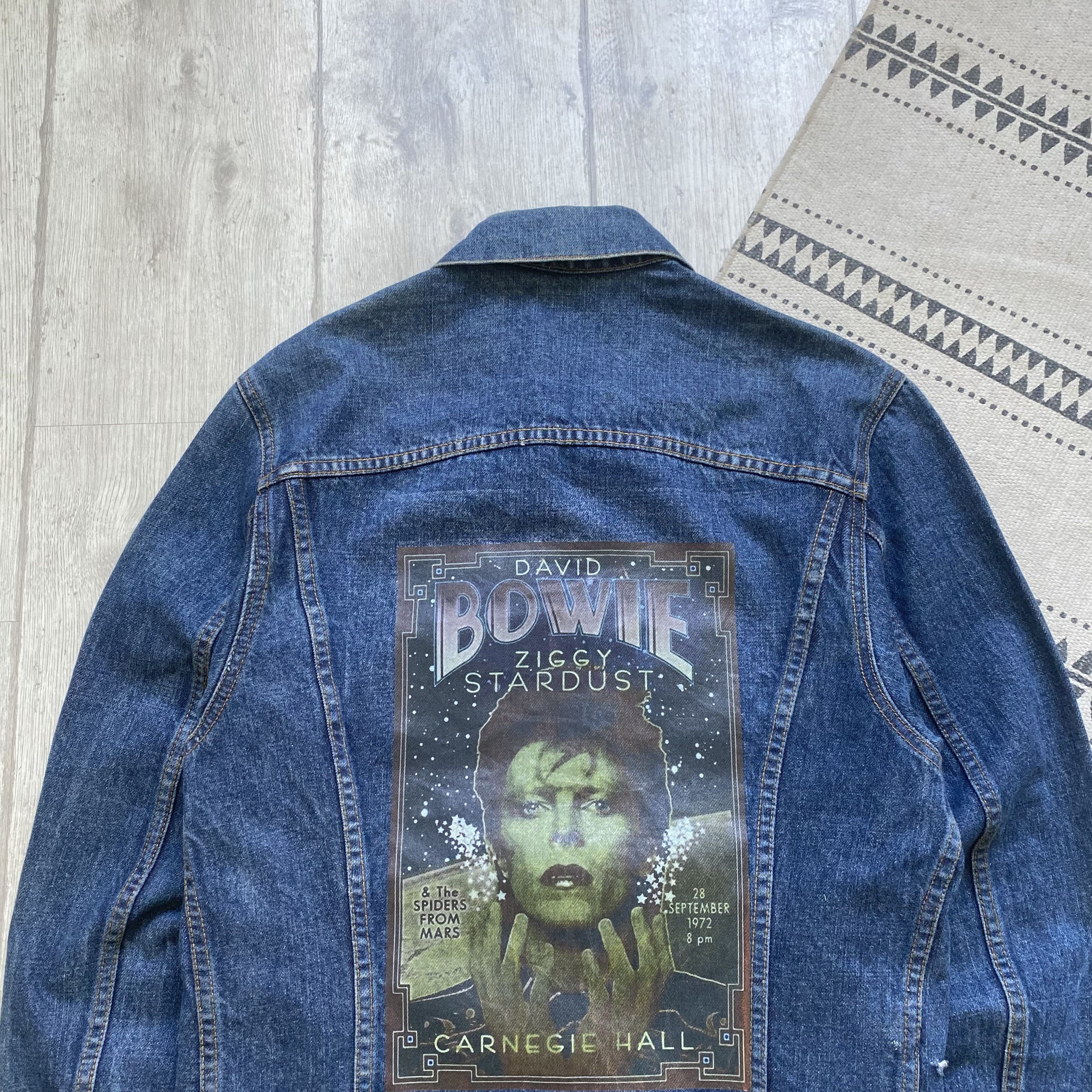 Diesel Vintage 90s David Bowie Denim jacket Zara . lee levis Size US M / EU 48-50 / 2 - 10 Thumbnail