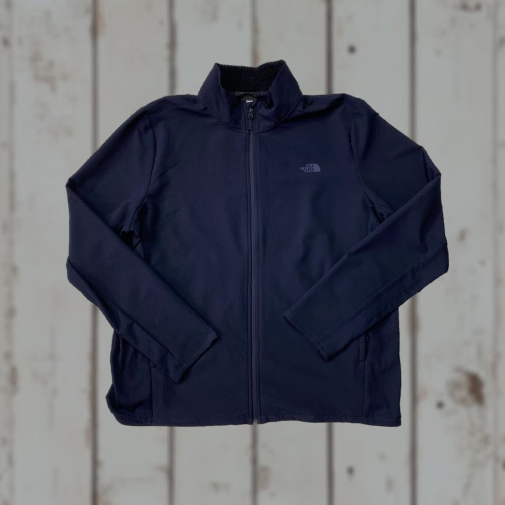 The North Face The North Face Men's Zip Up Jacket Long Sleeve XXL Blue Polyester Size US XXL / EU 58 / 5 - 1 Thumbnail